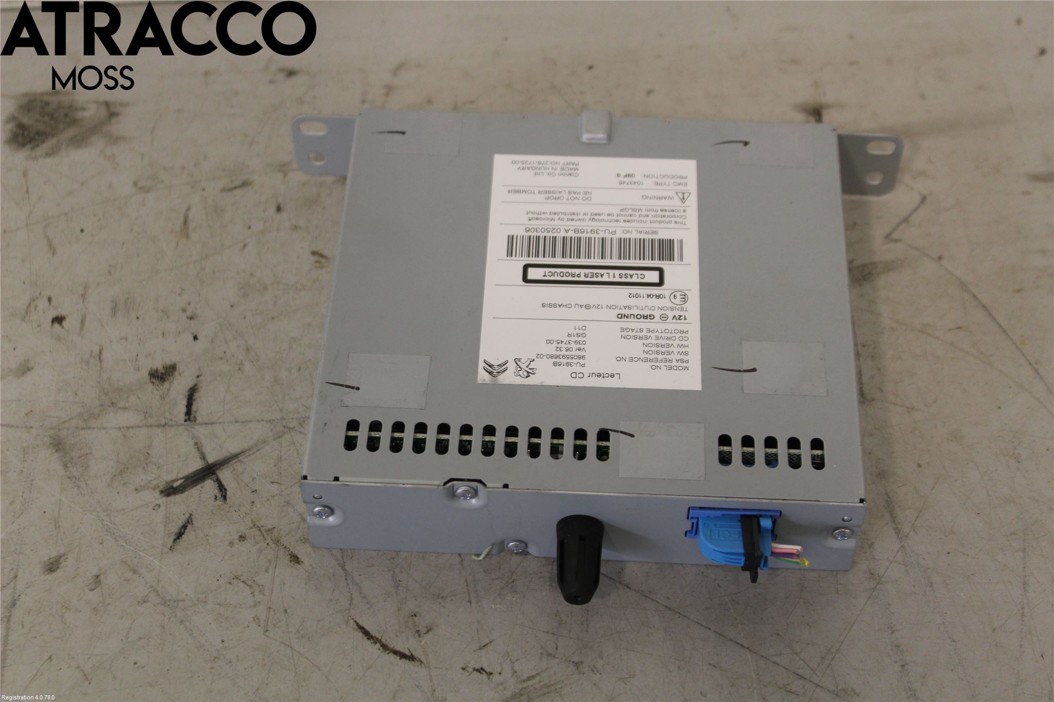 Peugeot 308 14-21 Stereo Radio Med Cd