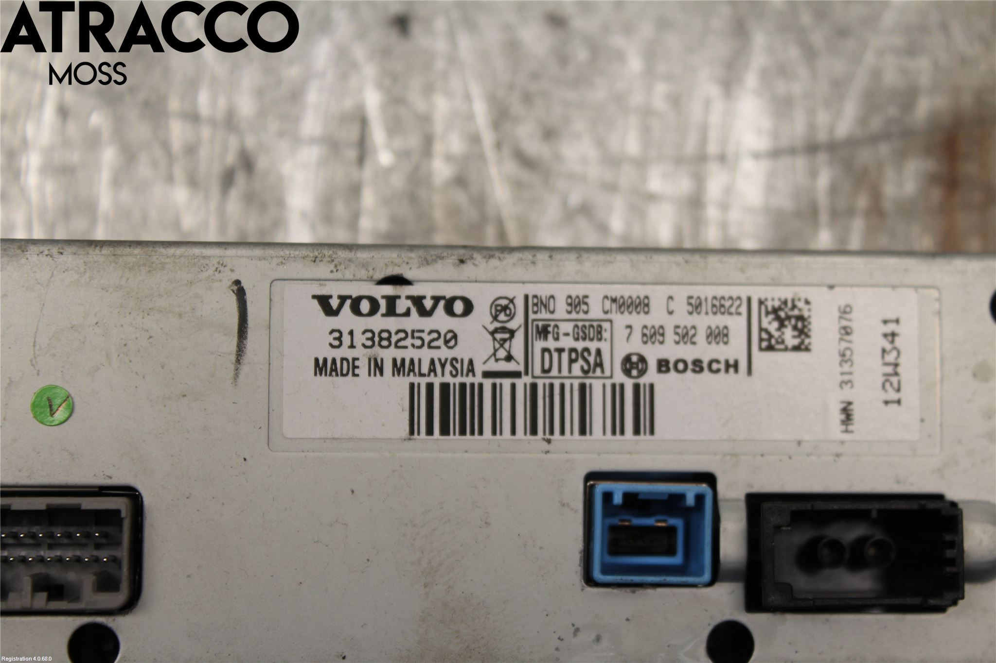 Volvo V40 12-19 Multifunktionsdisplay