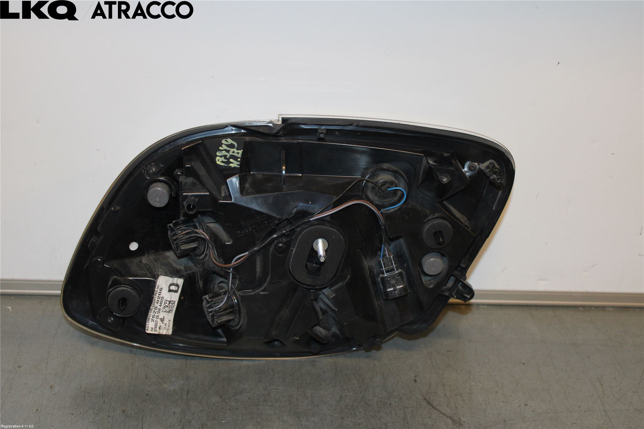 Renault ZOE/E-TECH 13- Baklykt Høyre