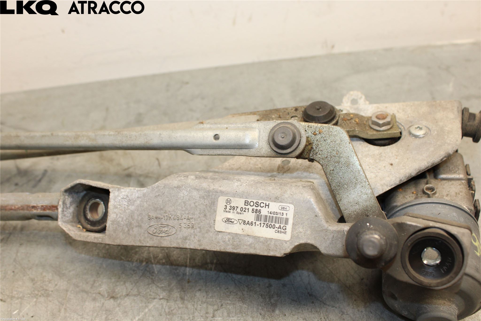 Ford TOURNEO 95-02 Viskermotor Frontrute