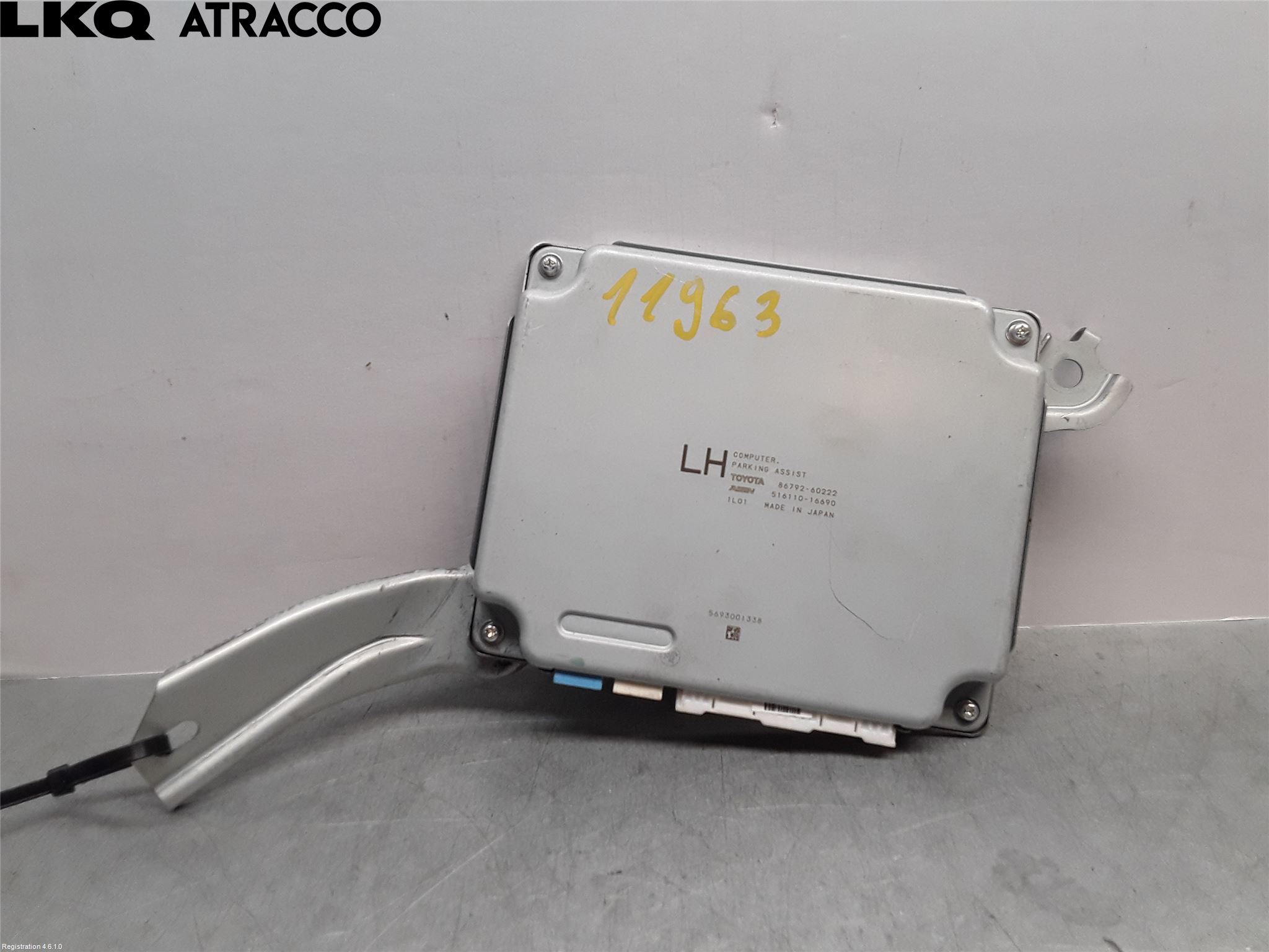 Toyota LANDCRUISER J150 10-23 Styreenhet Parkering