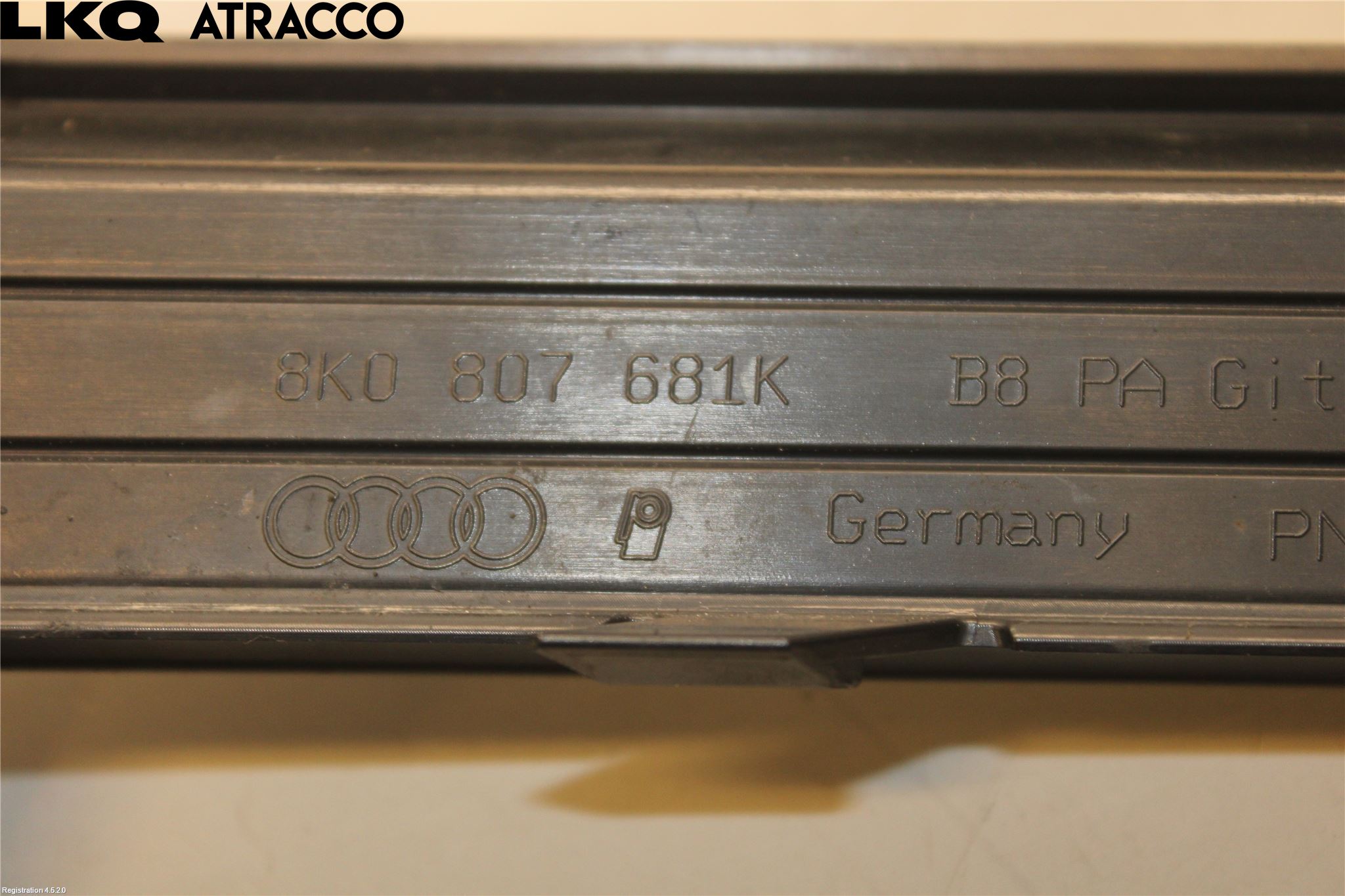 Audi A4/S4 08-11 Frontlykt Kurve-Tåkelys Ramme