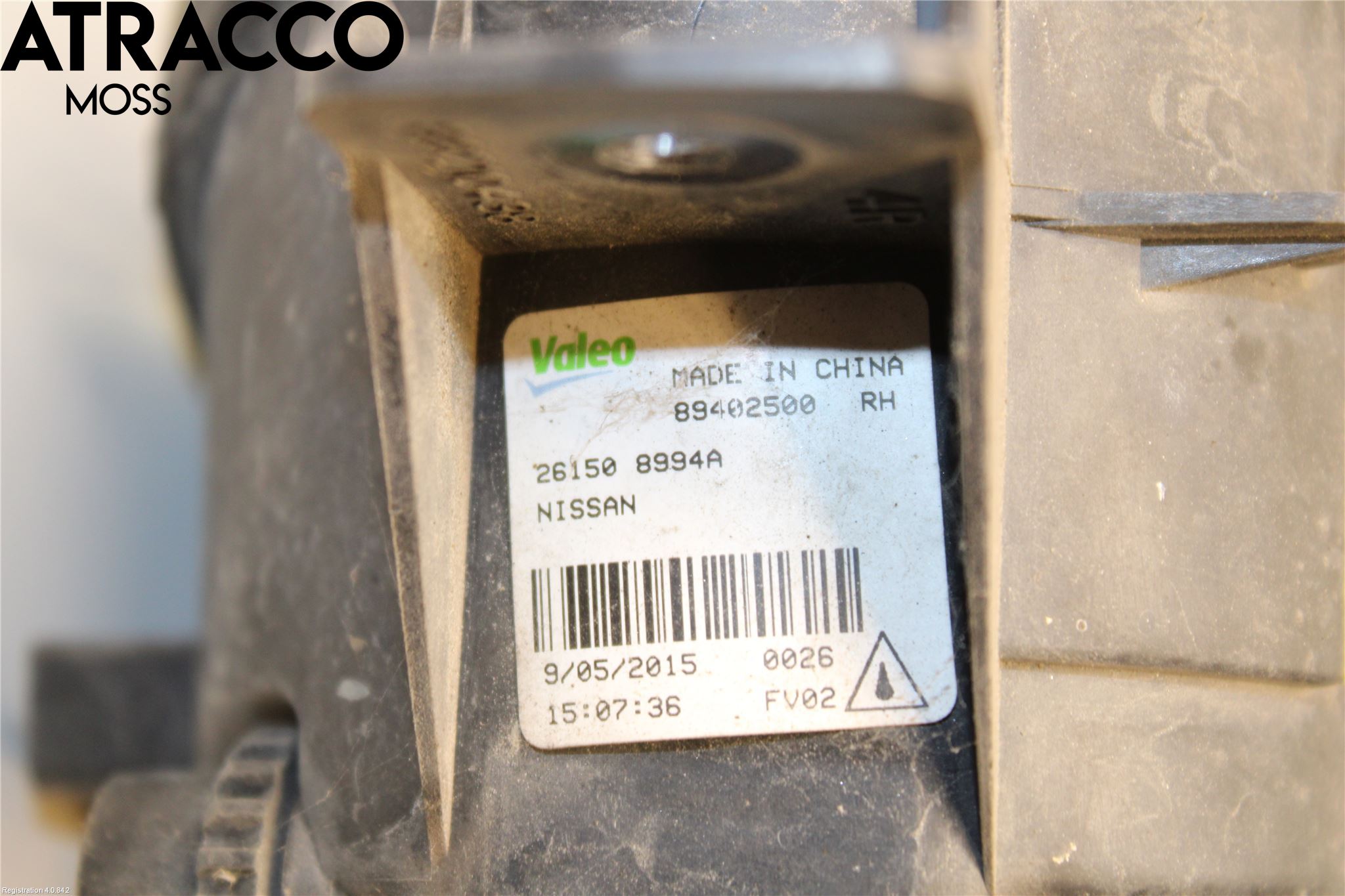 Nissan X-TRAIL 14-21 Frontlykt-Kurve-Tåkelys