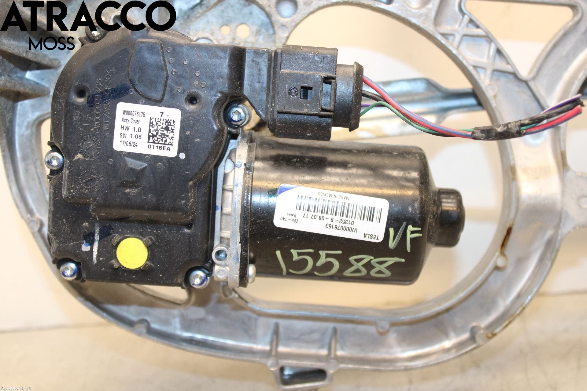 Tesla MODEL X 16- Viskermotor Frontrute