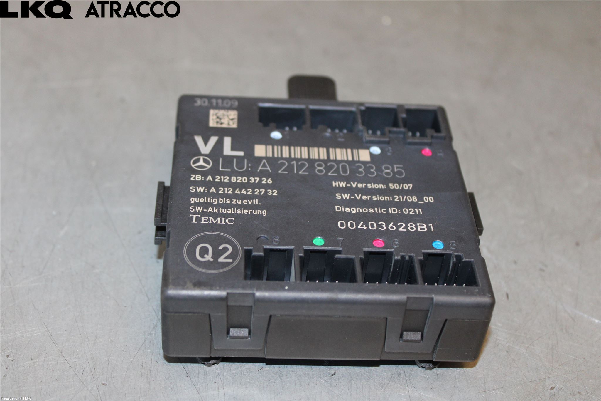 Mercedes-Benz MB E-KLASS (W212) 09-16 Styreenhet Dør