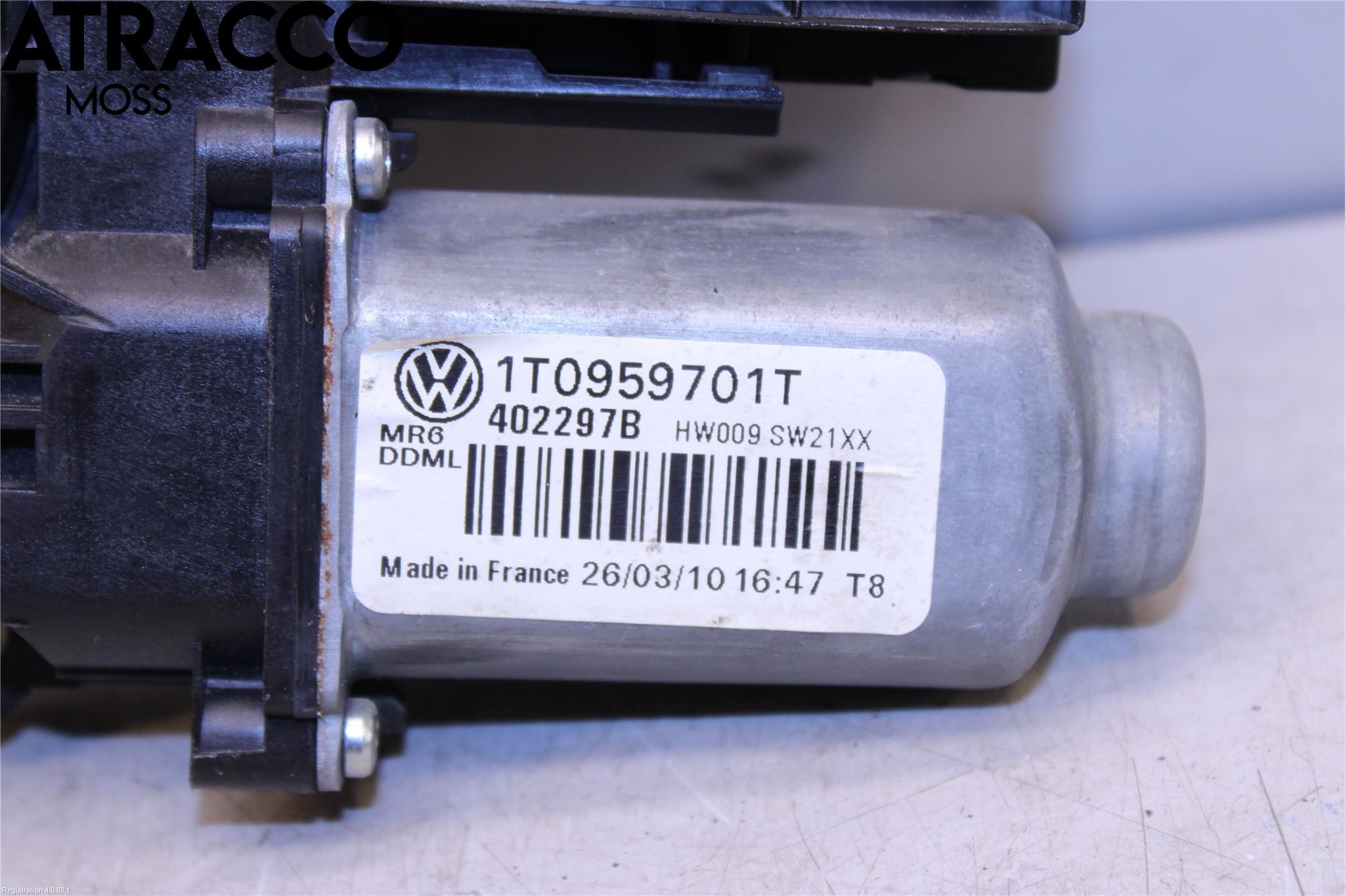 Volkswagen VW CADDY      04-10 Vindusheismotor