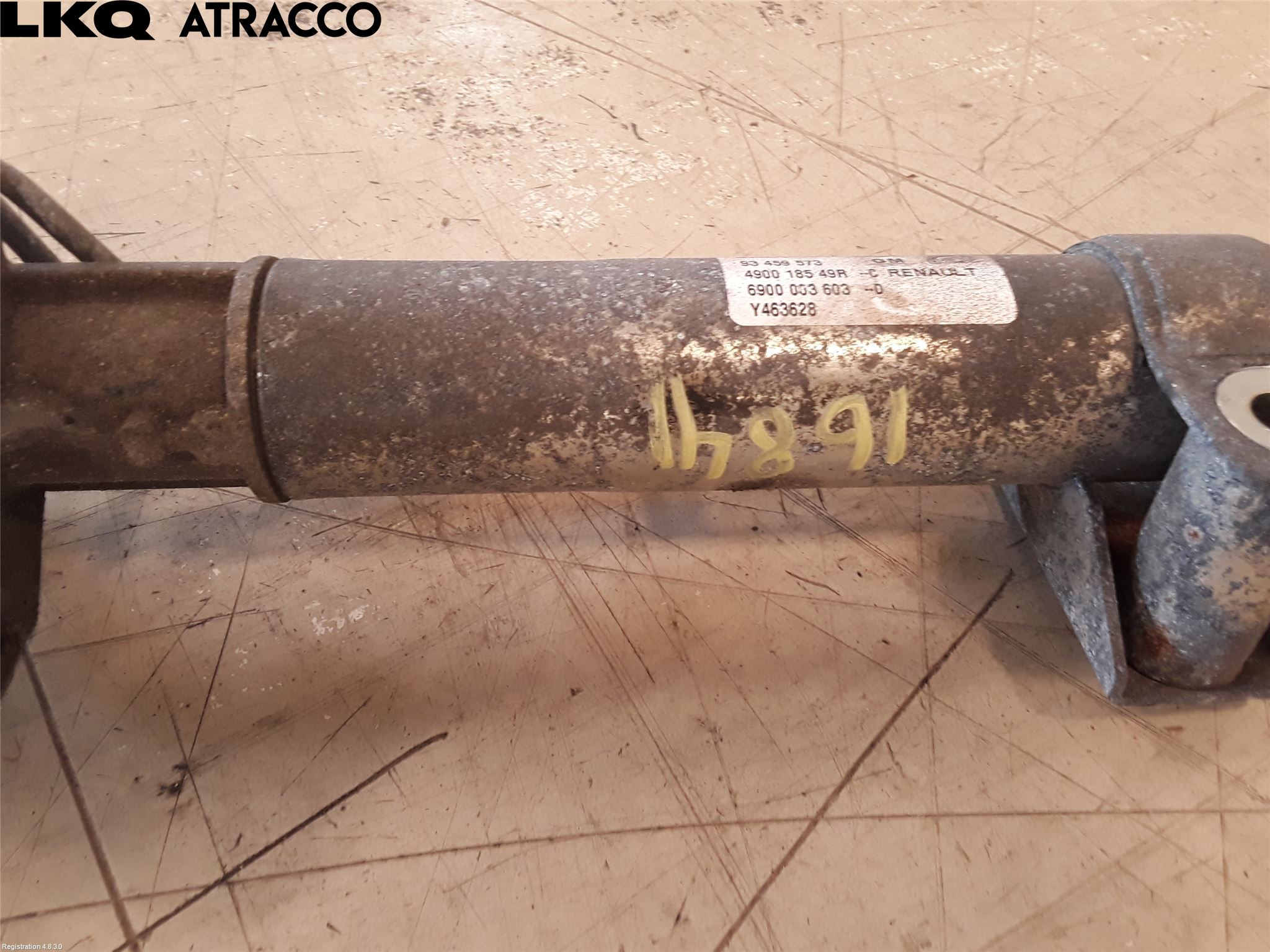 Fiat TALENTO 16- Servo Snekke - Tannstang