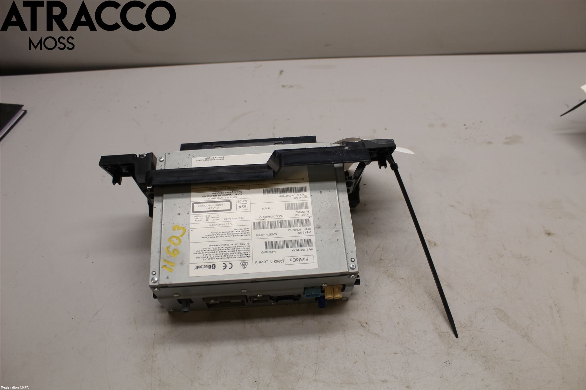 Landrover LAND ROVER DISCOVERY 4 10-16 Stereo Radio Med Cd