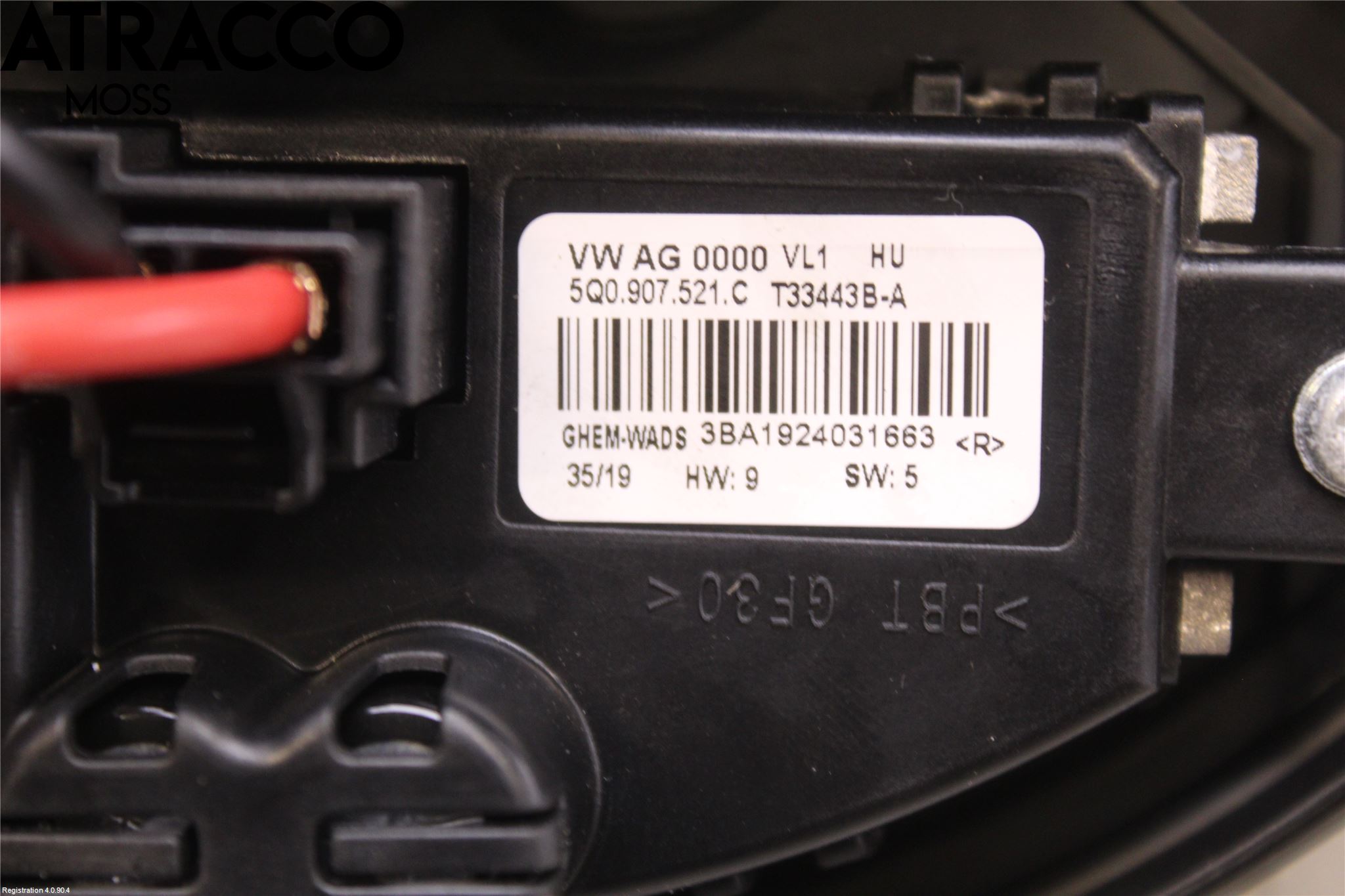 Volkswagen VW GOLF / E-GOLF VII 13-20 Varme Ac Varmeapparatvifte