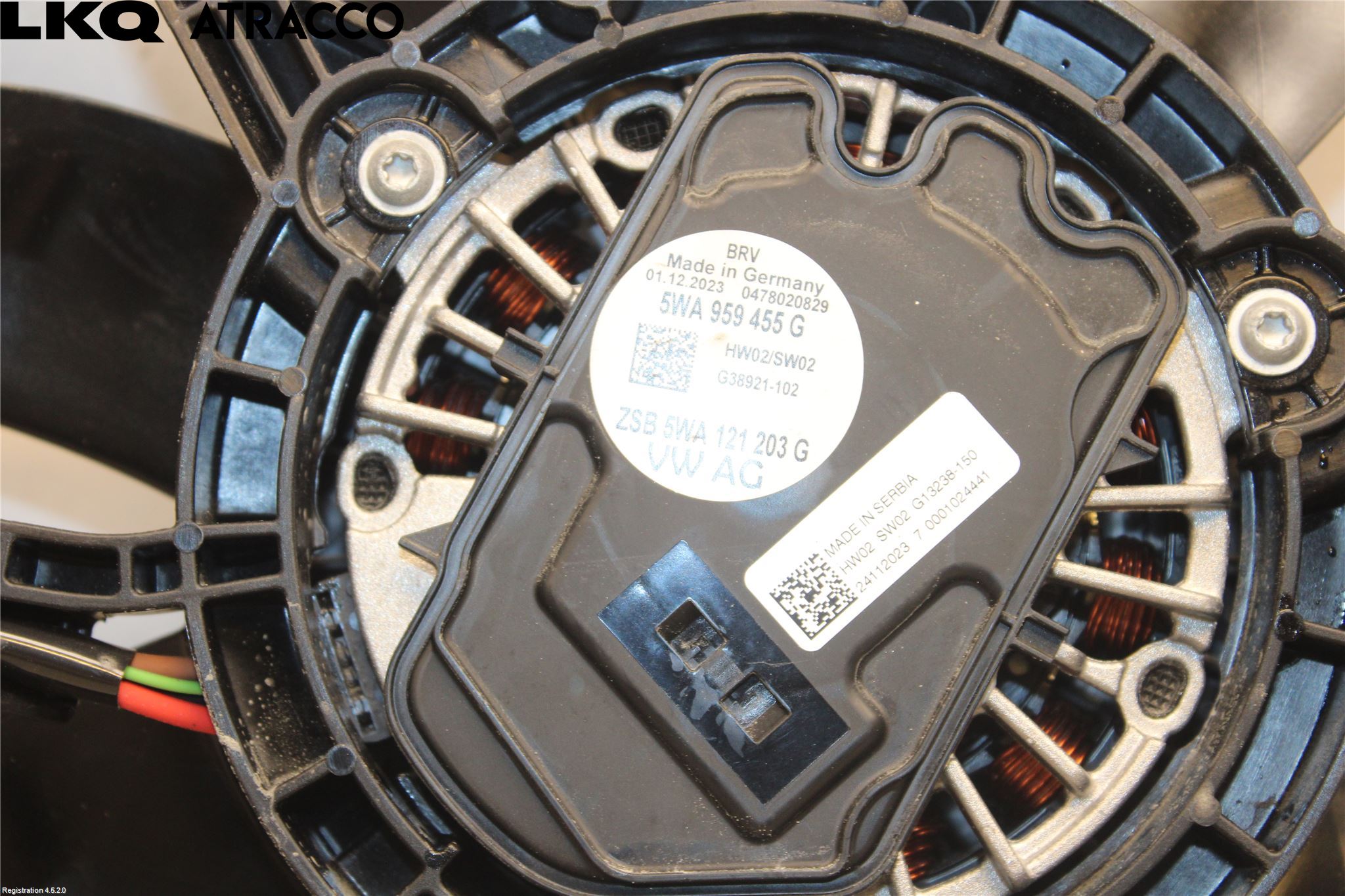 Volkswagen VW CADDY 21- Kjølevifte Elektrisk