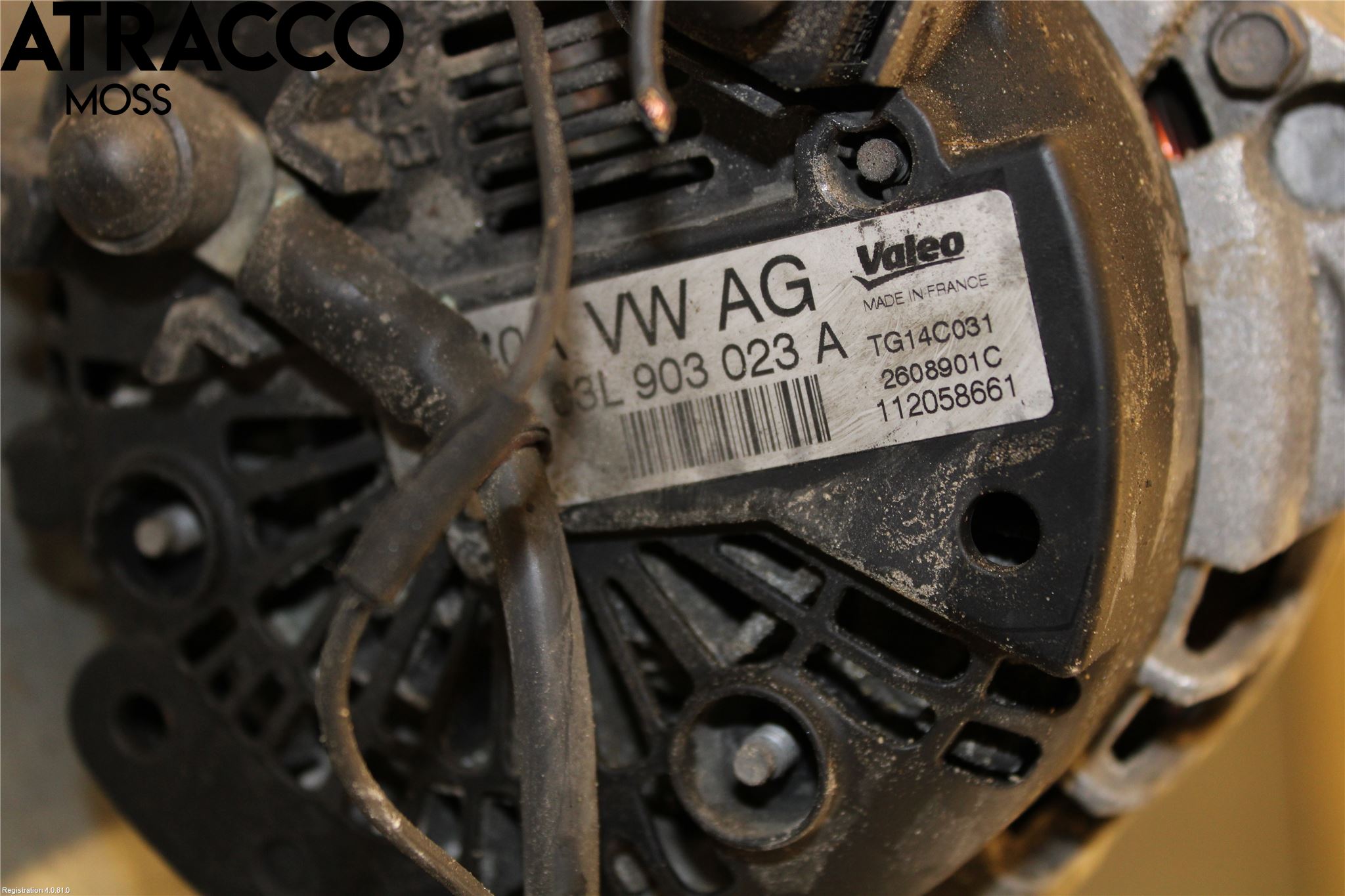 Volkswagen VW TOURAN 10-15 Dynamo