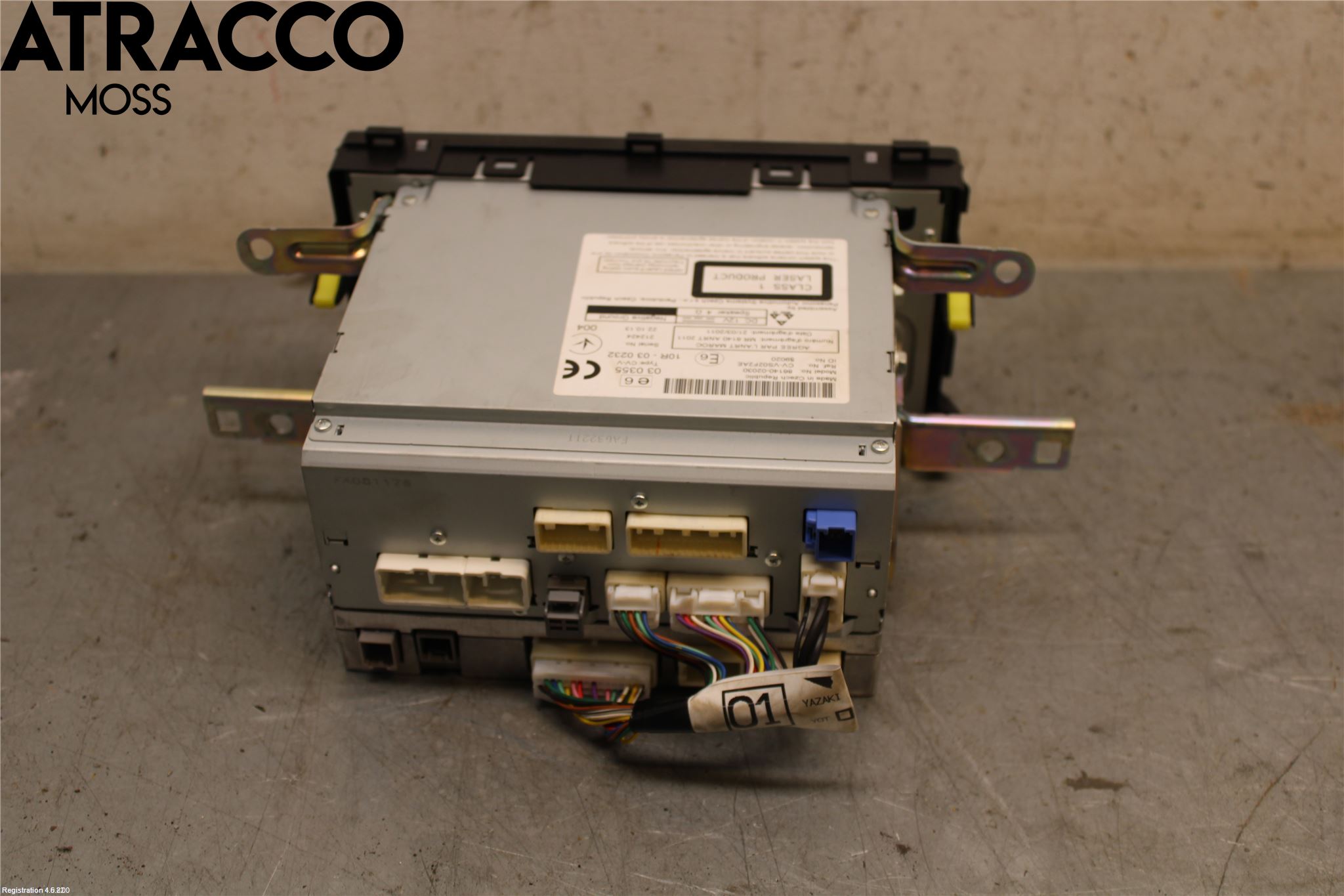 Toyota AURIS 13-19 Stereo Radio Med Cd