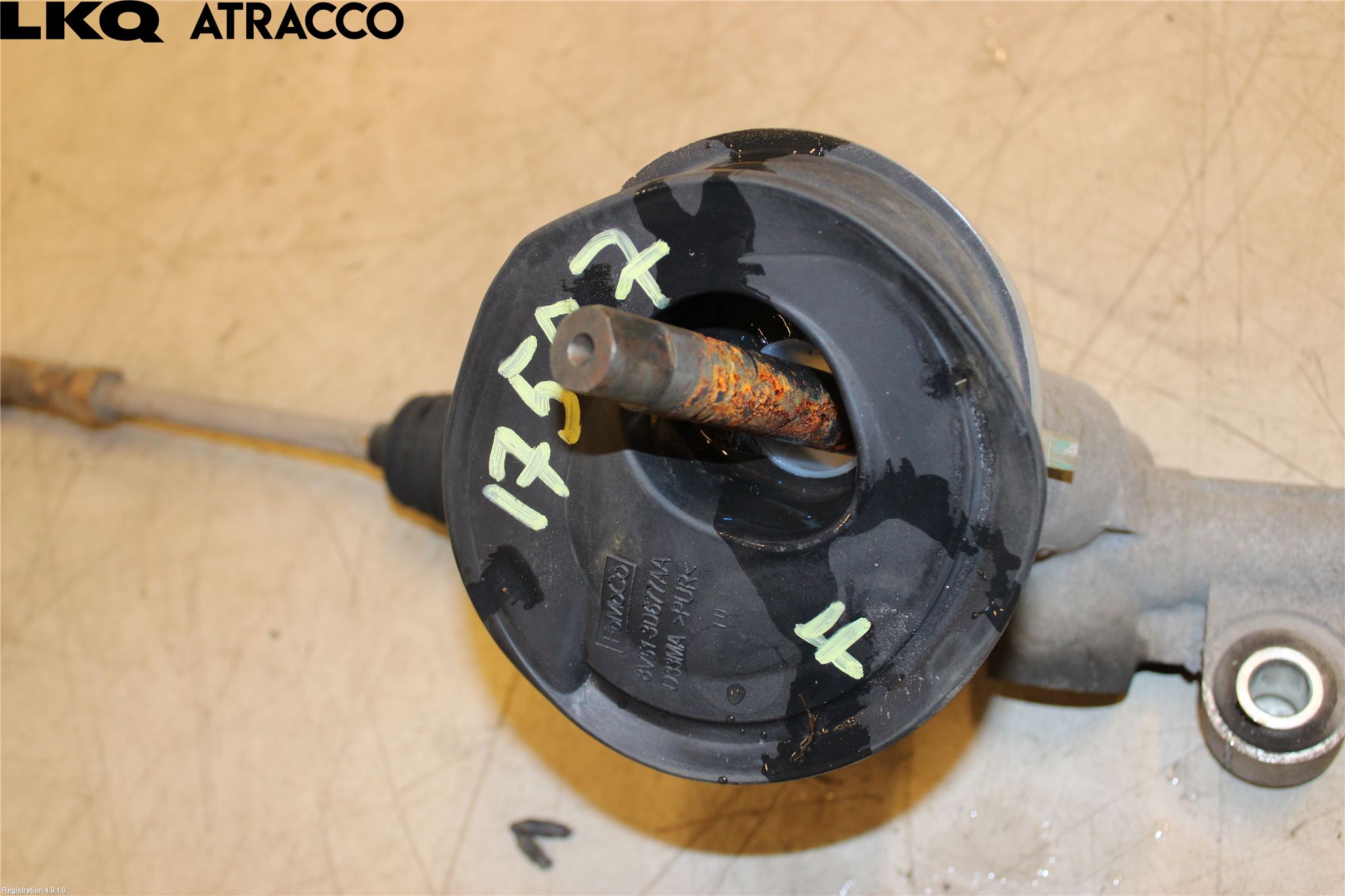 Ford S-MAX 06-15 Servo Snekke - Tannstang