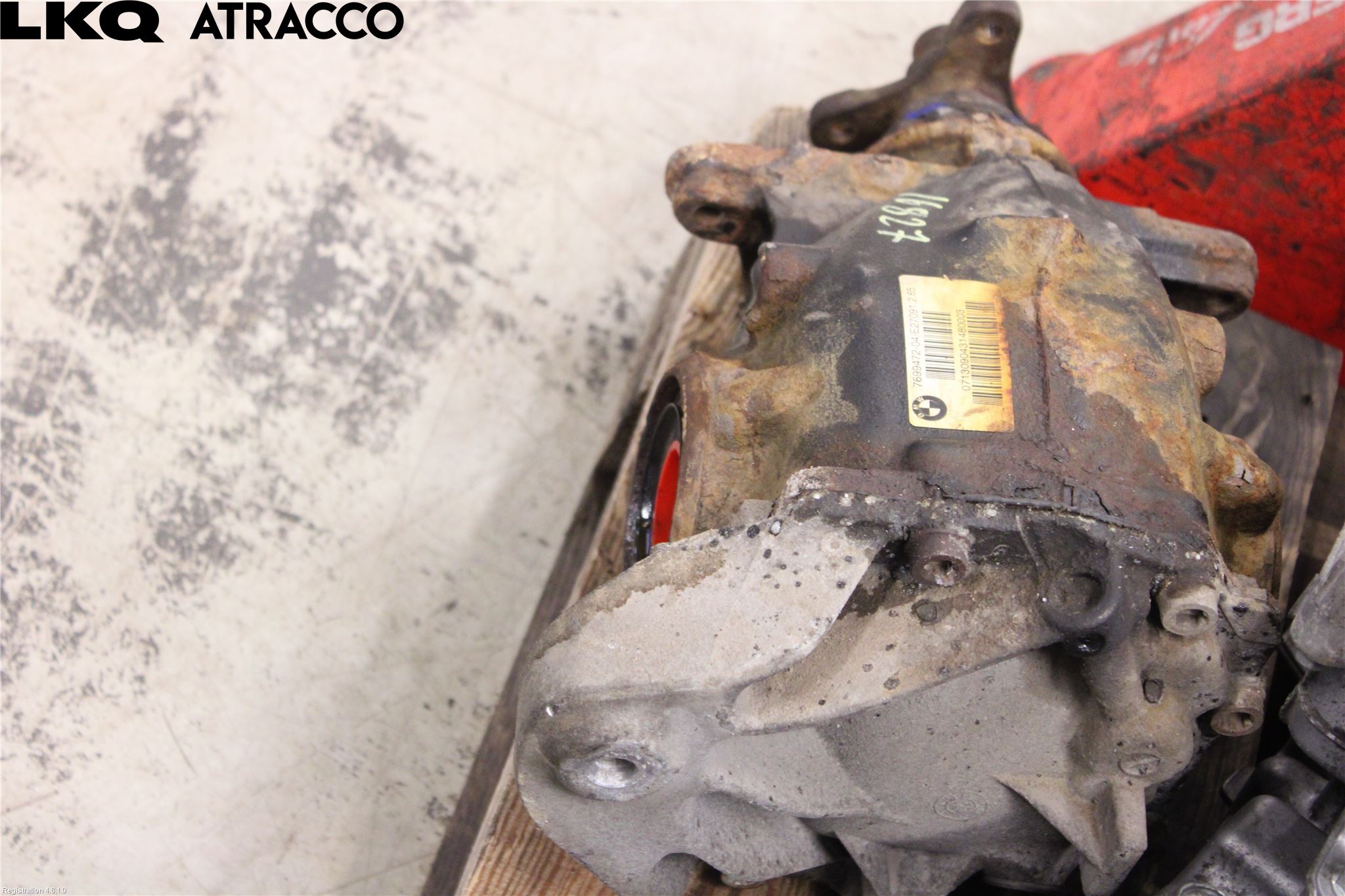 BMW 1 F20/F21 11-19 Bakaksel Kardang Bak -Diff