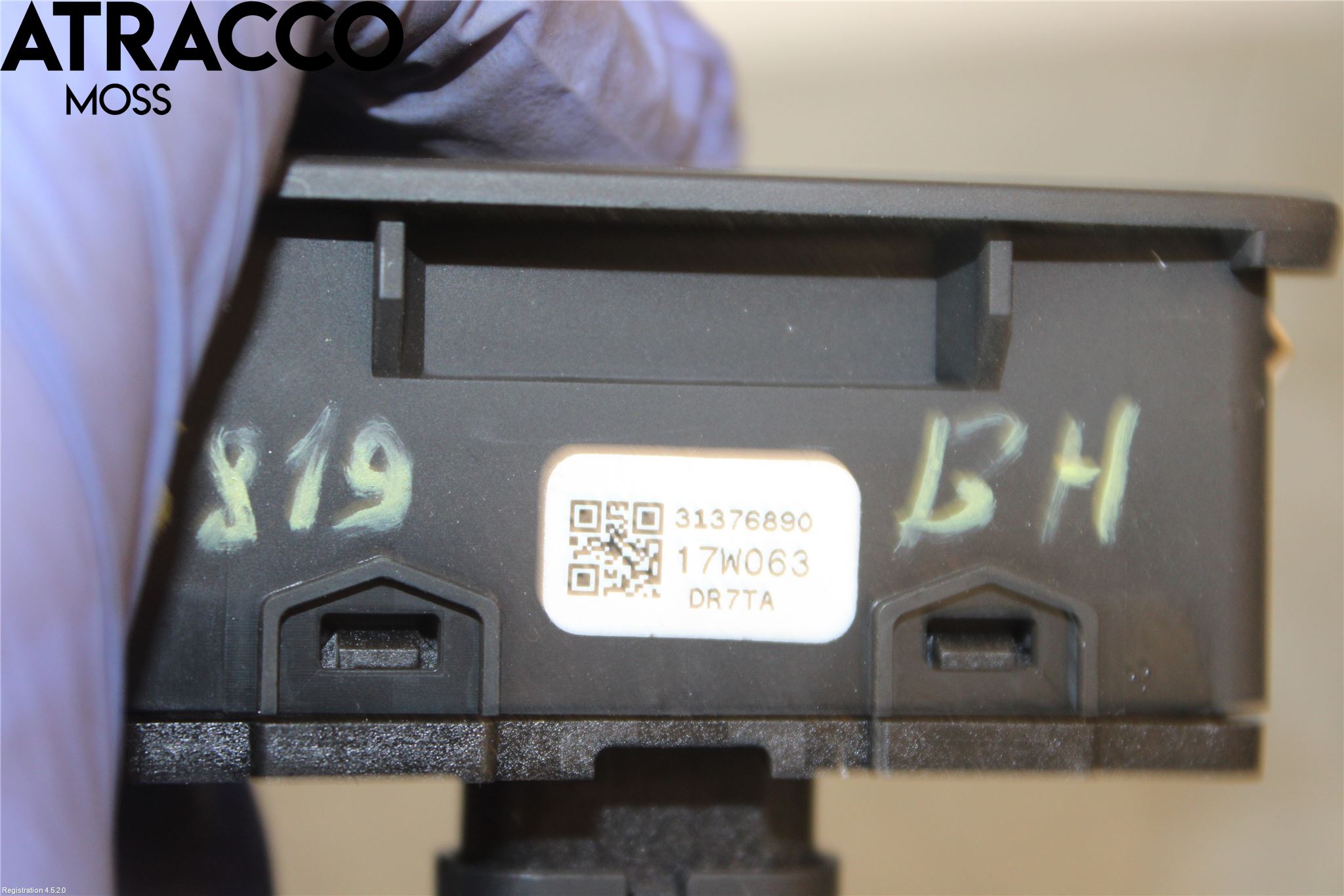 Volvo XC90/RECHARGE 16- Bryter Bakluke