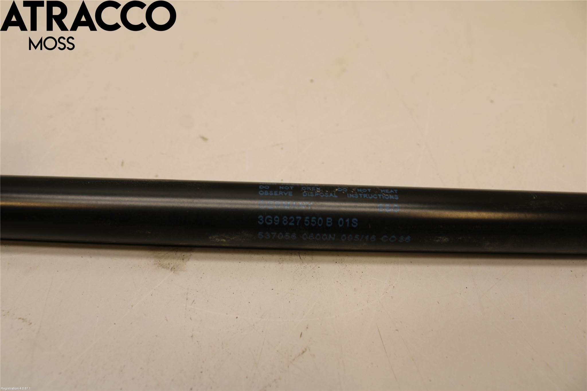 Volkswagen VW PASSAT 15-19 Bakluke Demper-Gassfjær