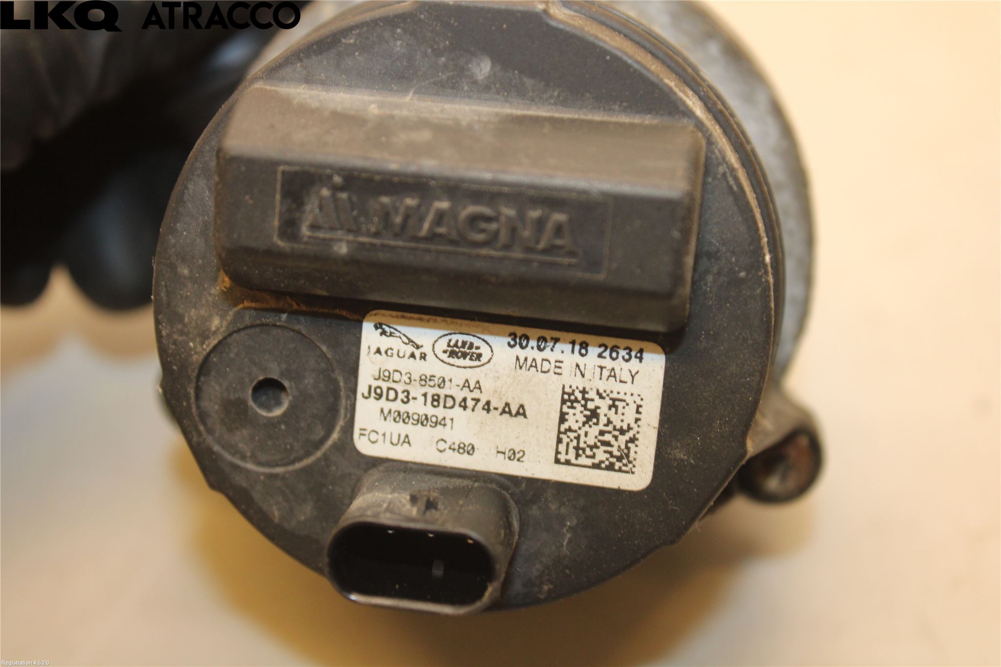 Jaguar I-PACE 18- Vannpumpe