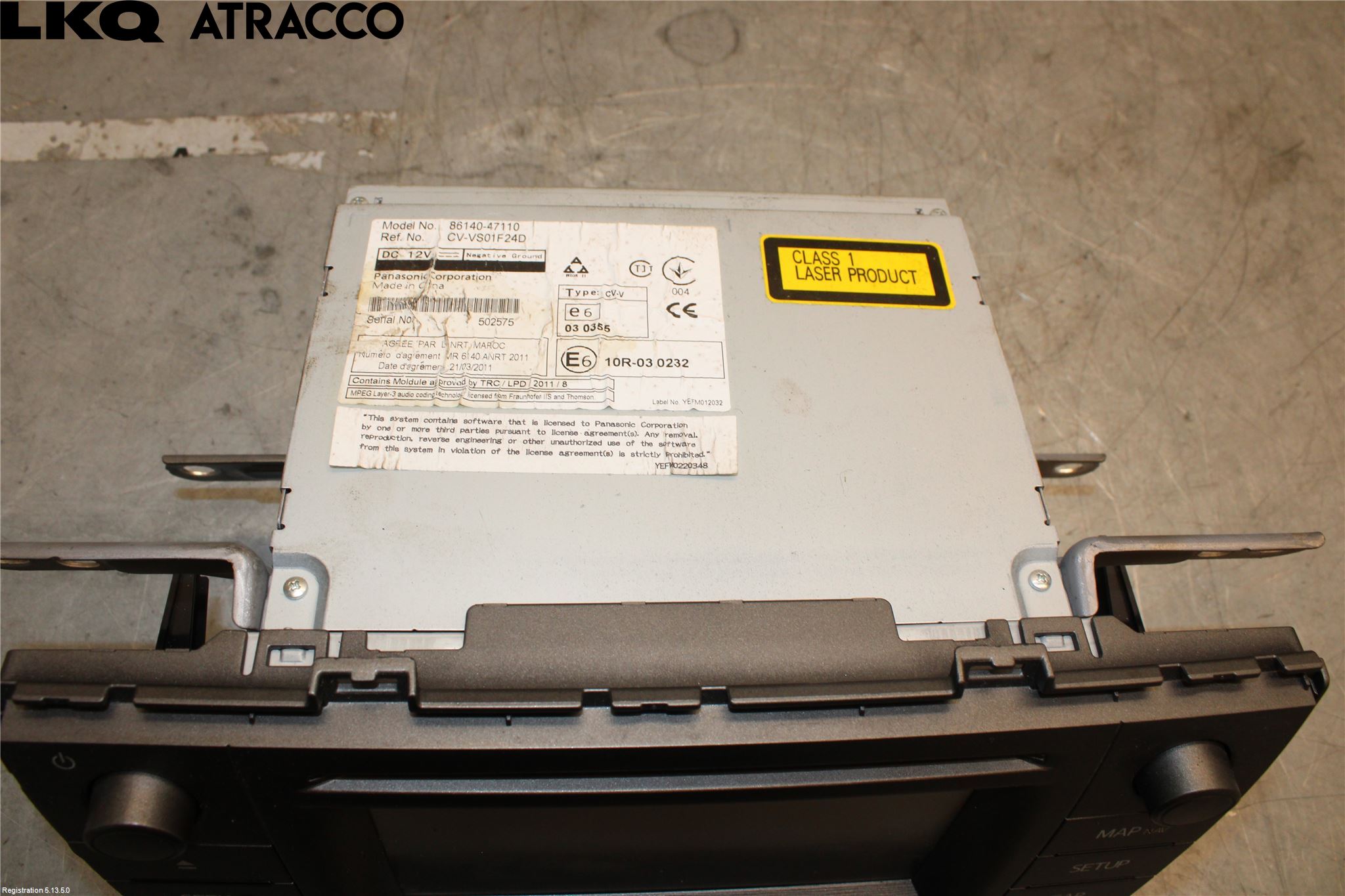 Toyota PRIUS ZVW30 09-20 Stereo Radio