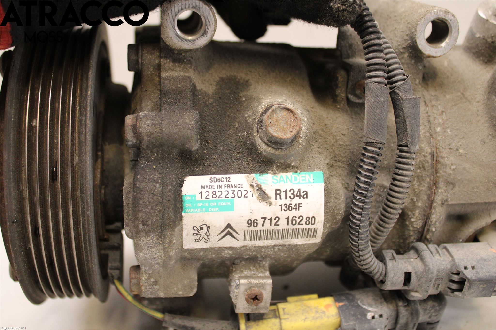 Peugeot 207 Varme Ac Kompressor