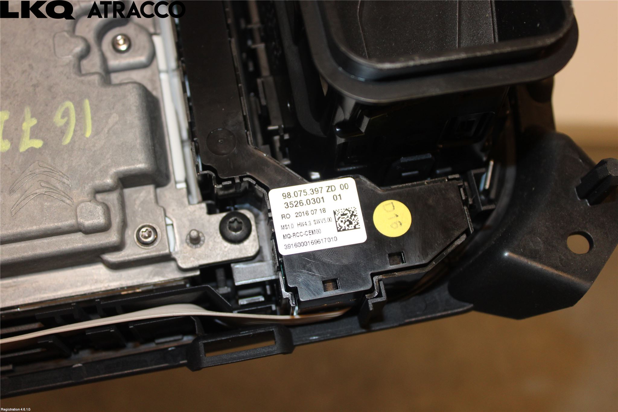 Toyota PROACE II 16- Multifunktionsdisplay