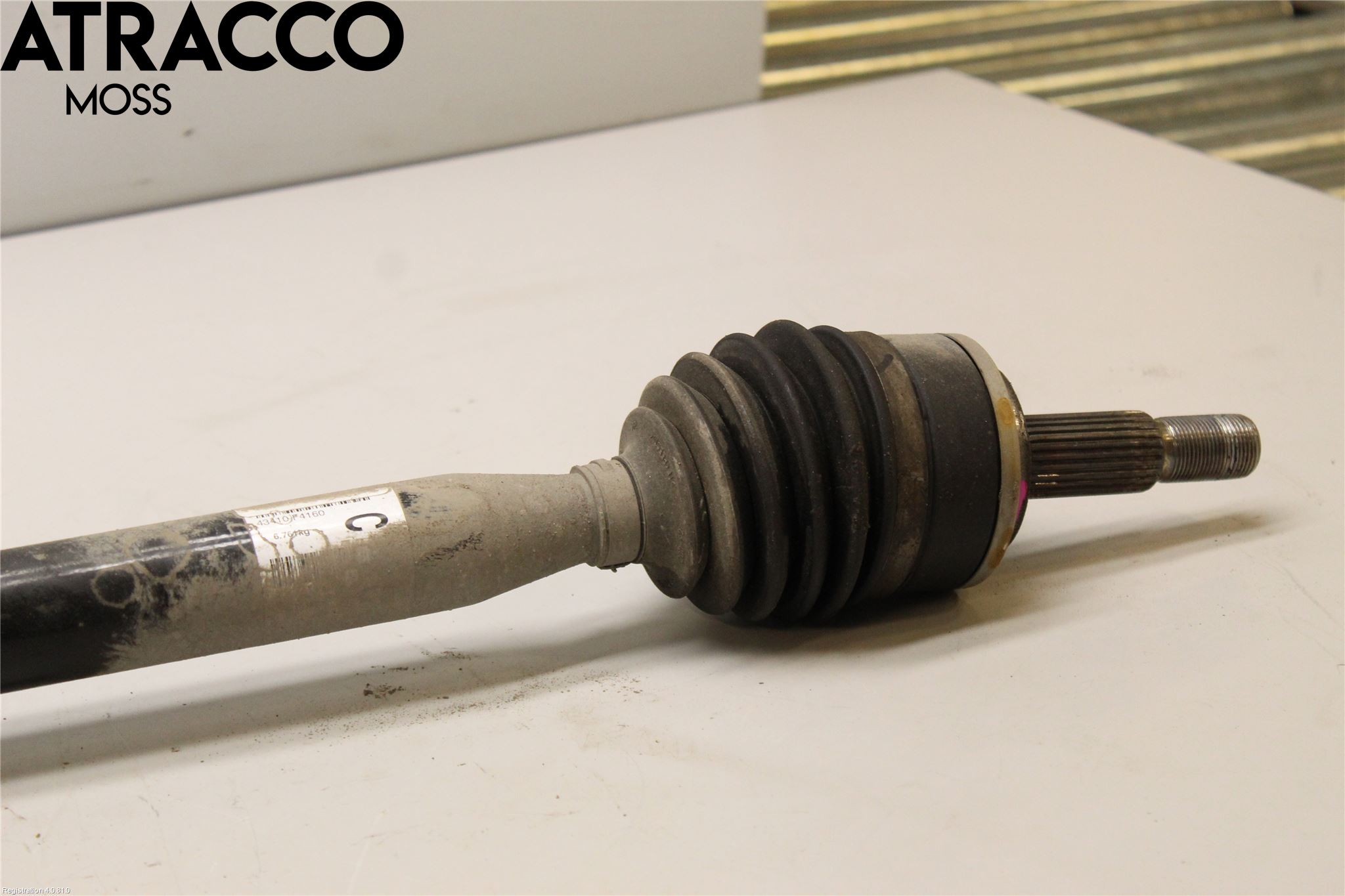 Toyota C-HR 16-23 Drivaksel Foran Kompl Høyre