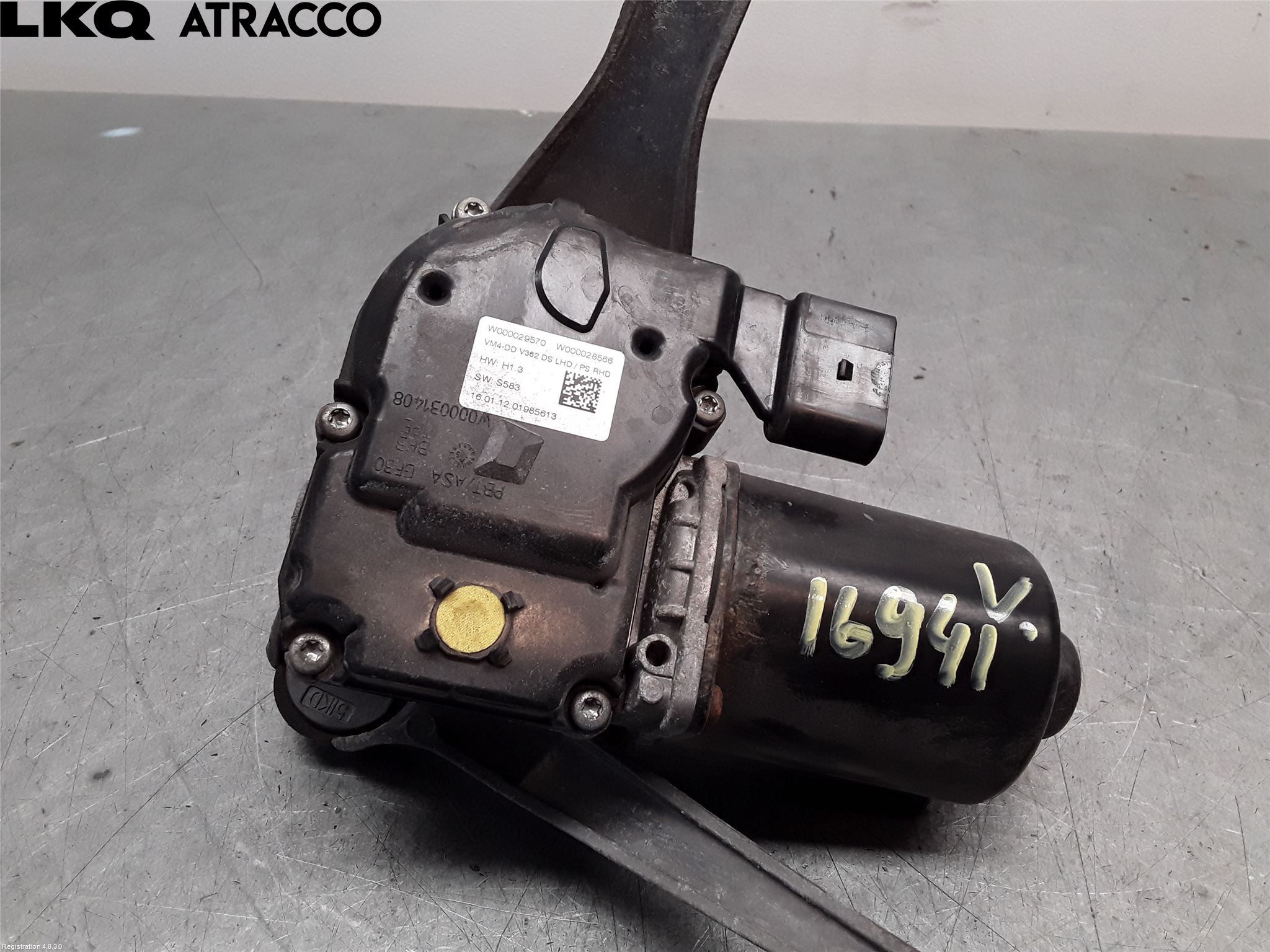 Ford TRANSIT/TOURNEO CUSTOM 13-24 Viskermotor Frontrute