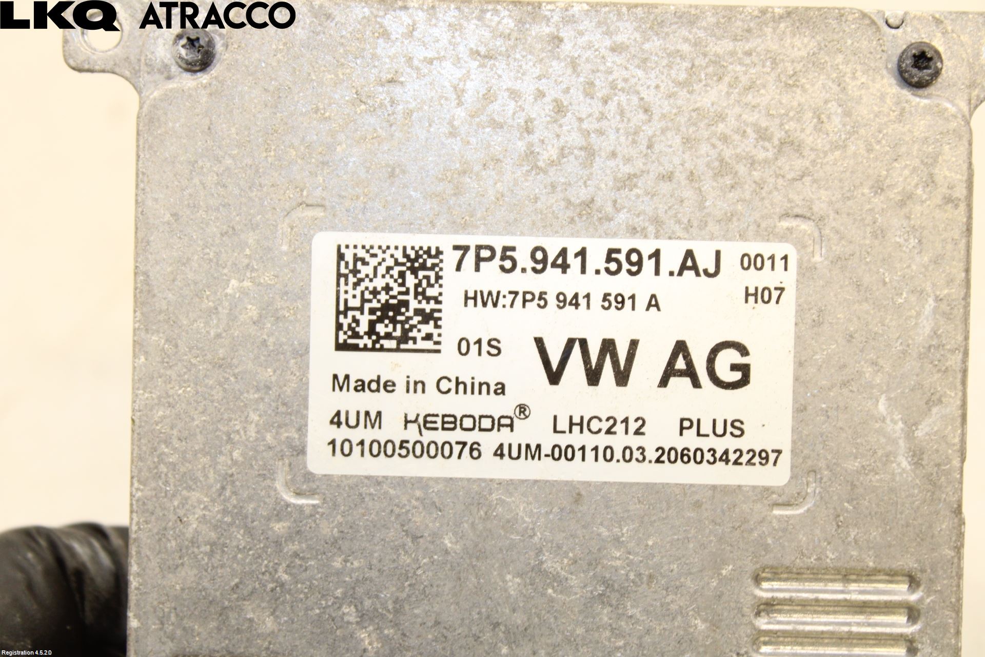 Volkswagen VW POLO VI 18->> Styreenhet Xenon