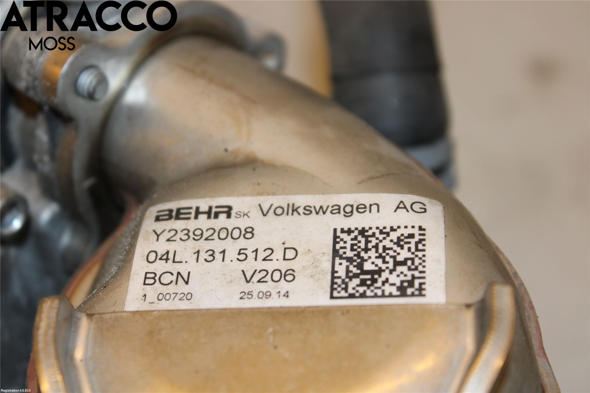 Volkswagen VW GOLF / E-GOLF VII 13-20 Eksos Kjøler