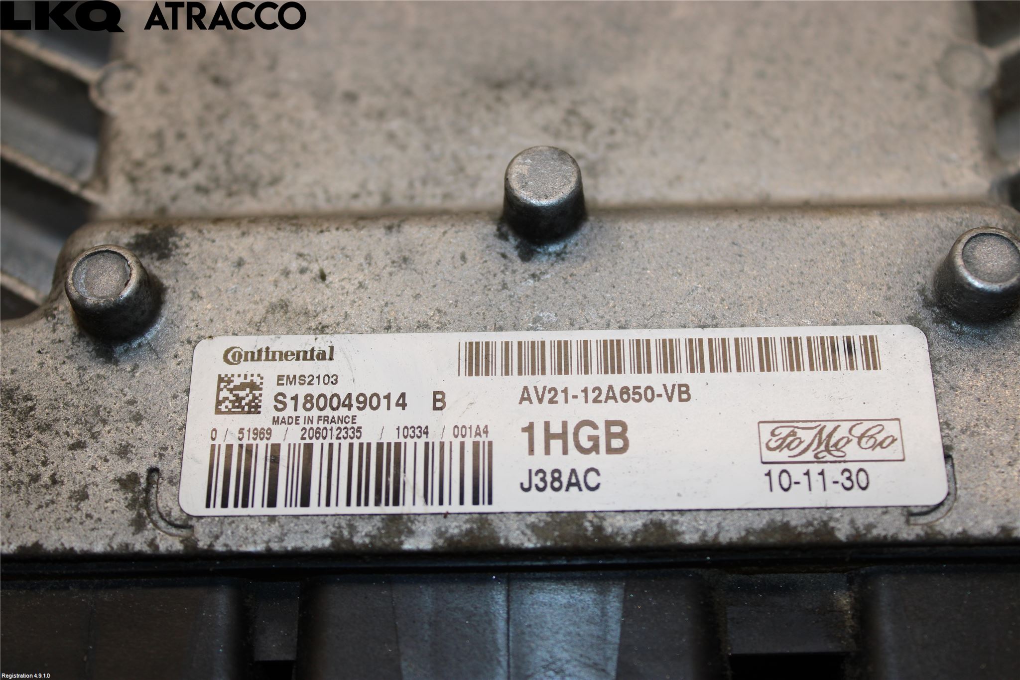 Ford FIESTA 09-12 Styreenhet Innsprøytning