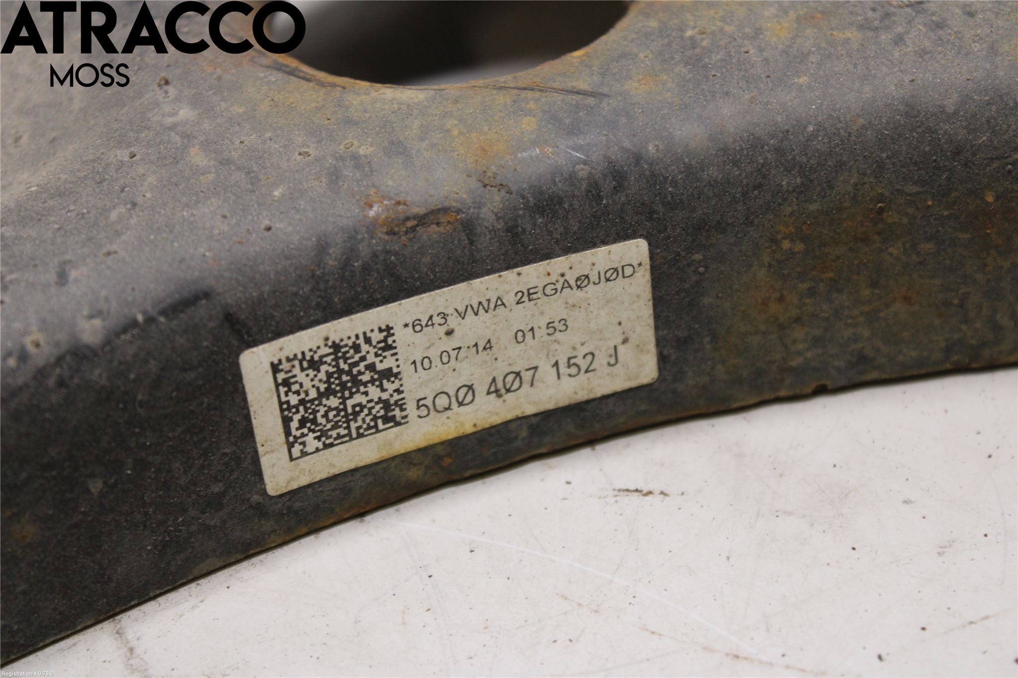 Audi A3/S3 8V 13-20 Bærearm Foran Høyre Nedre