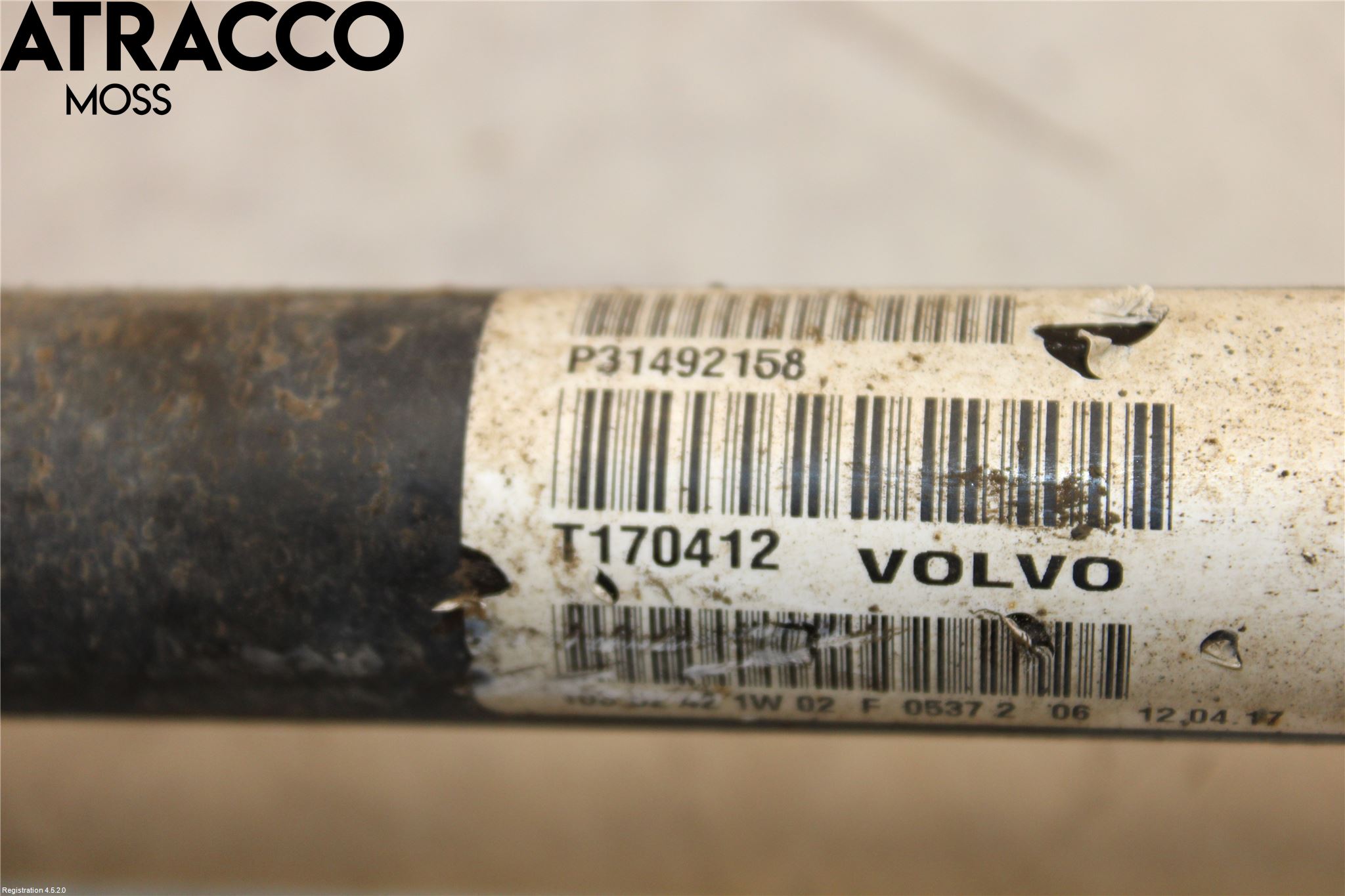 Volvo XC90/RECHARGE 16- Drivaksel Bak Kompl Høyre