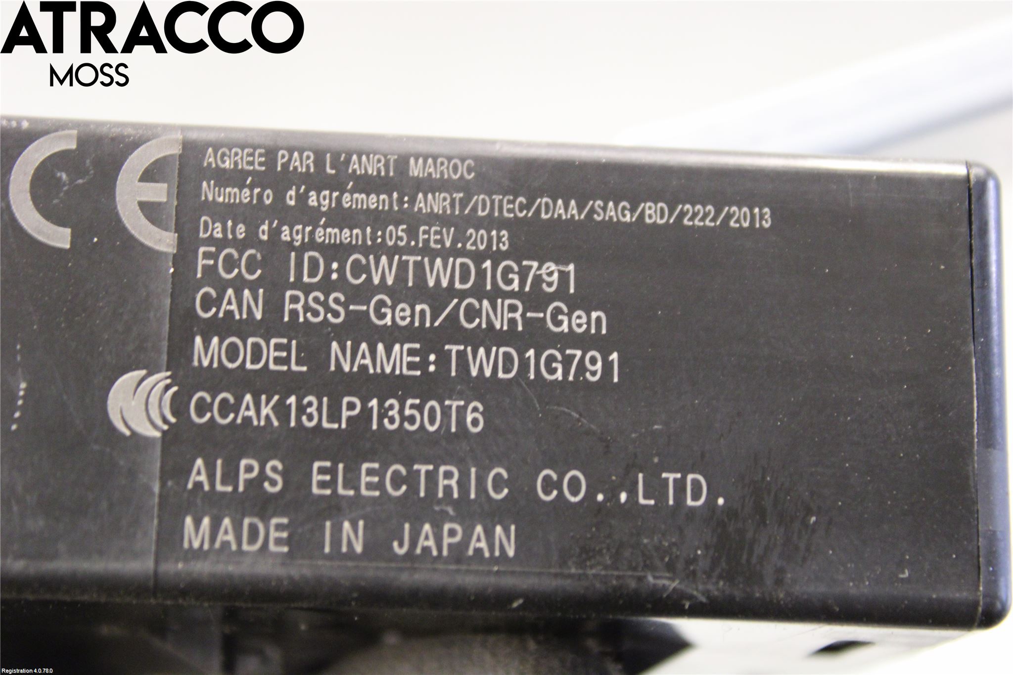 Nissan LEAF 18- Styreenhet Øvrig