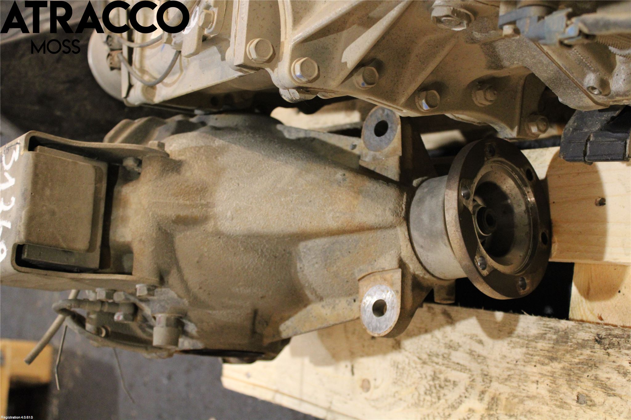 Mitsubishi PAJERO 06-15 Bakaksel Kardang Bak -Diff