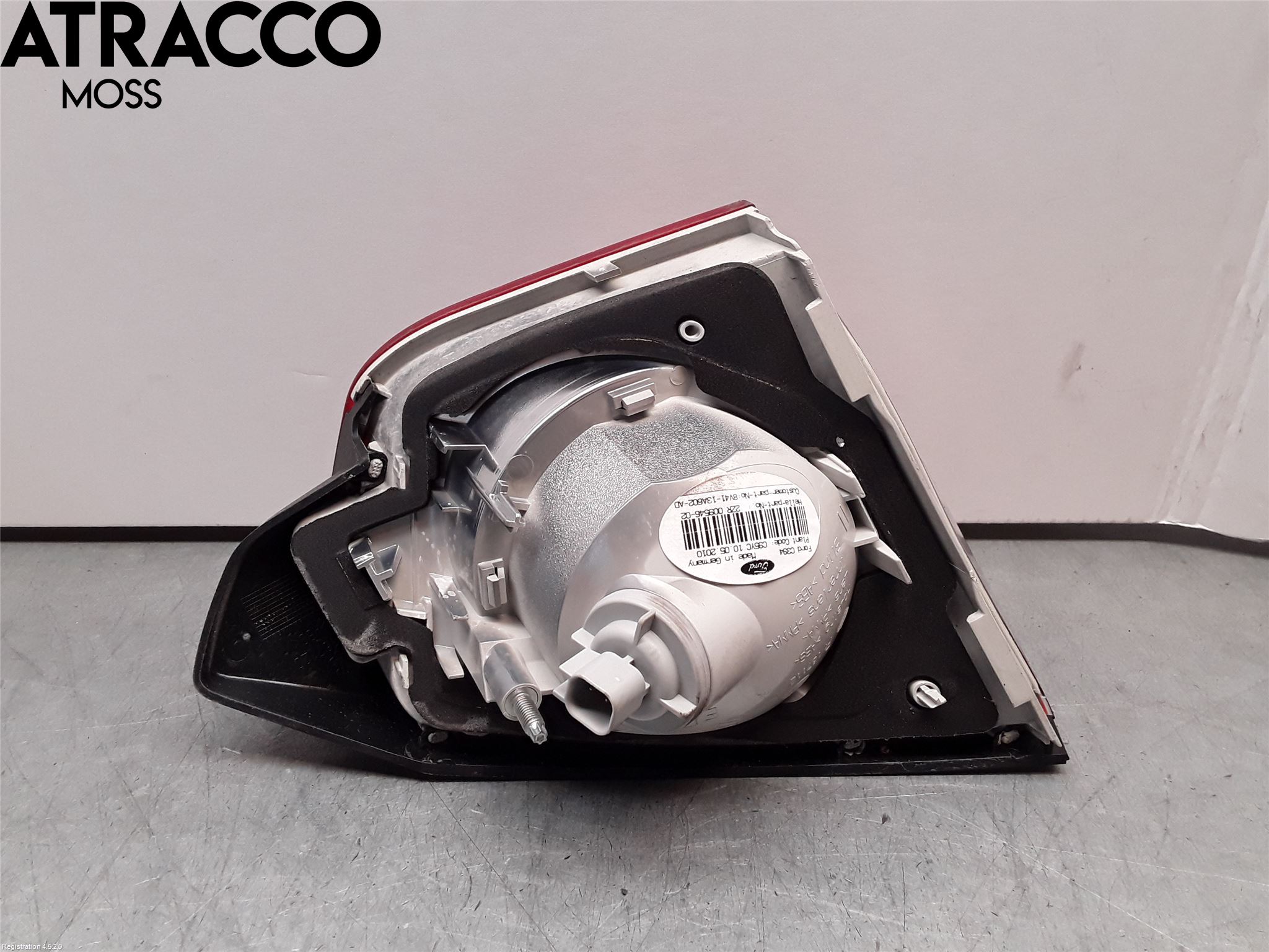 Ford KUGA 08-12 Baklykt Høyre  På Luke(Indre)