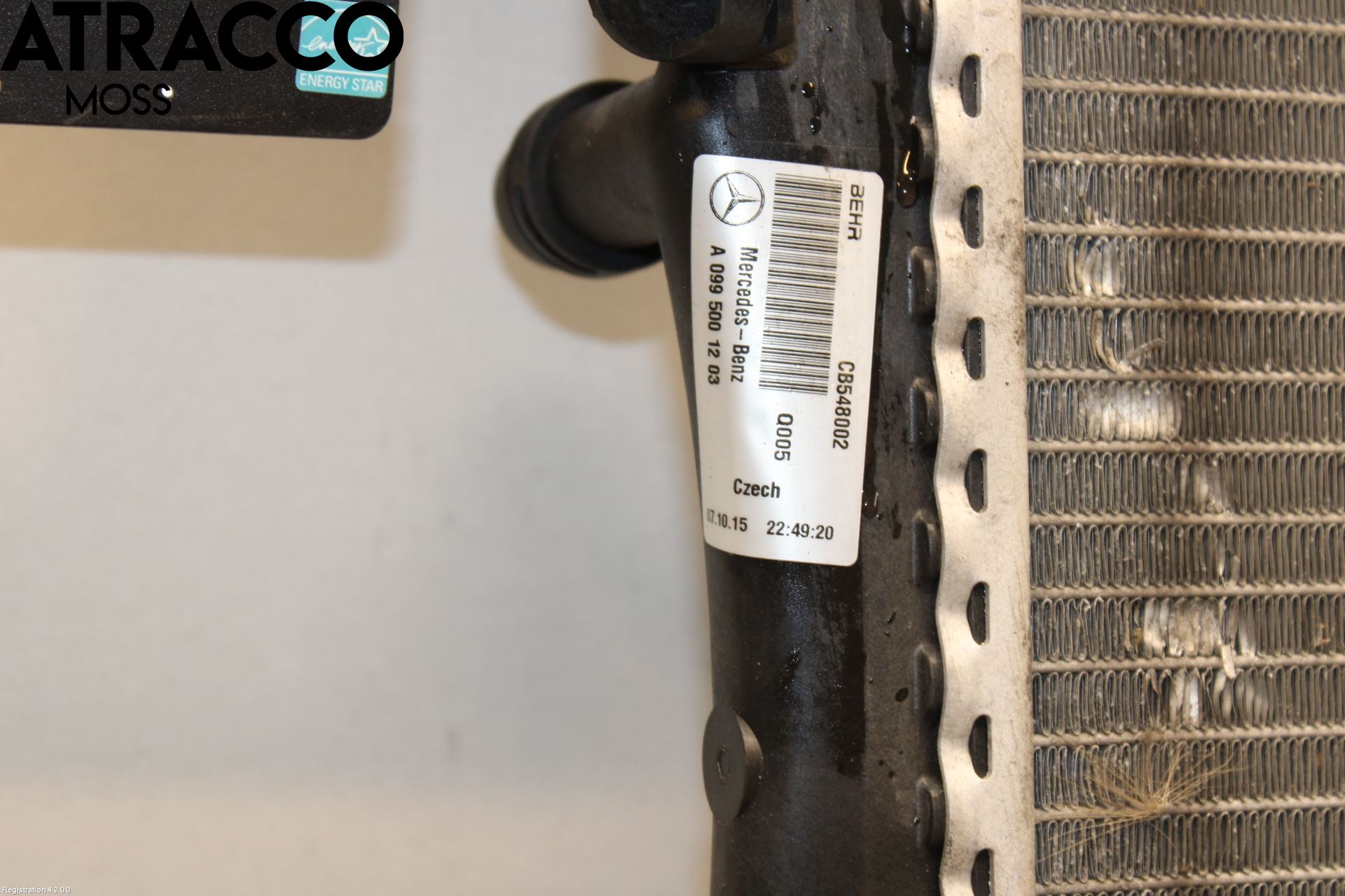 Mercedes-Benz MB B-KLASS (W246/W242) 12-19 Radiator Automat