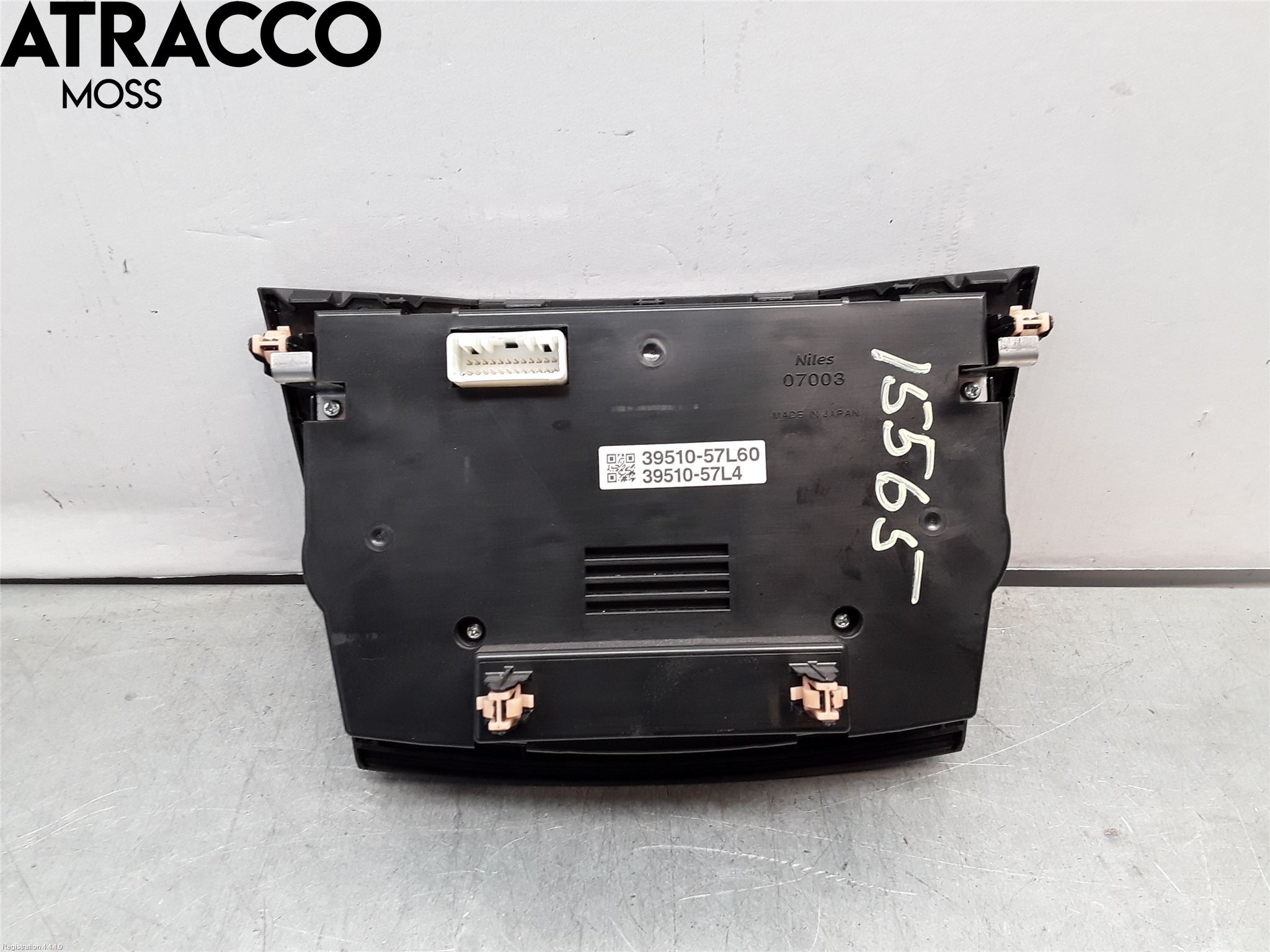 Suzuki KIZASHI Varme Ac Betjening-Display