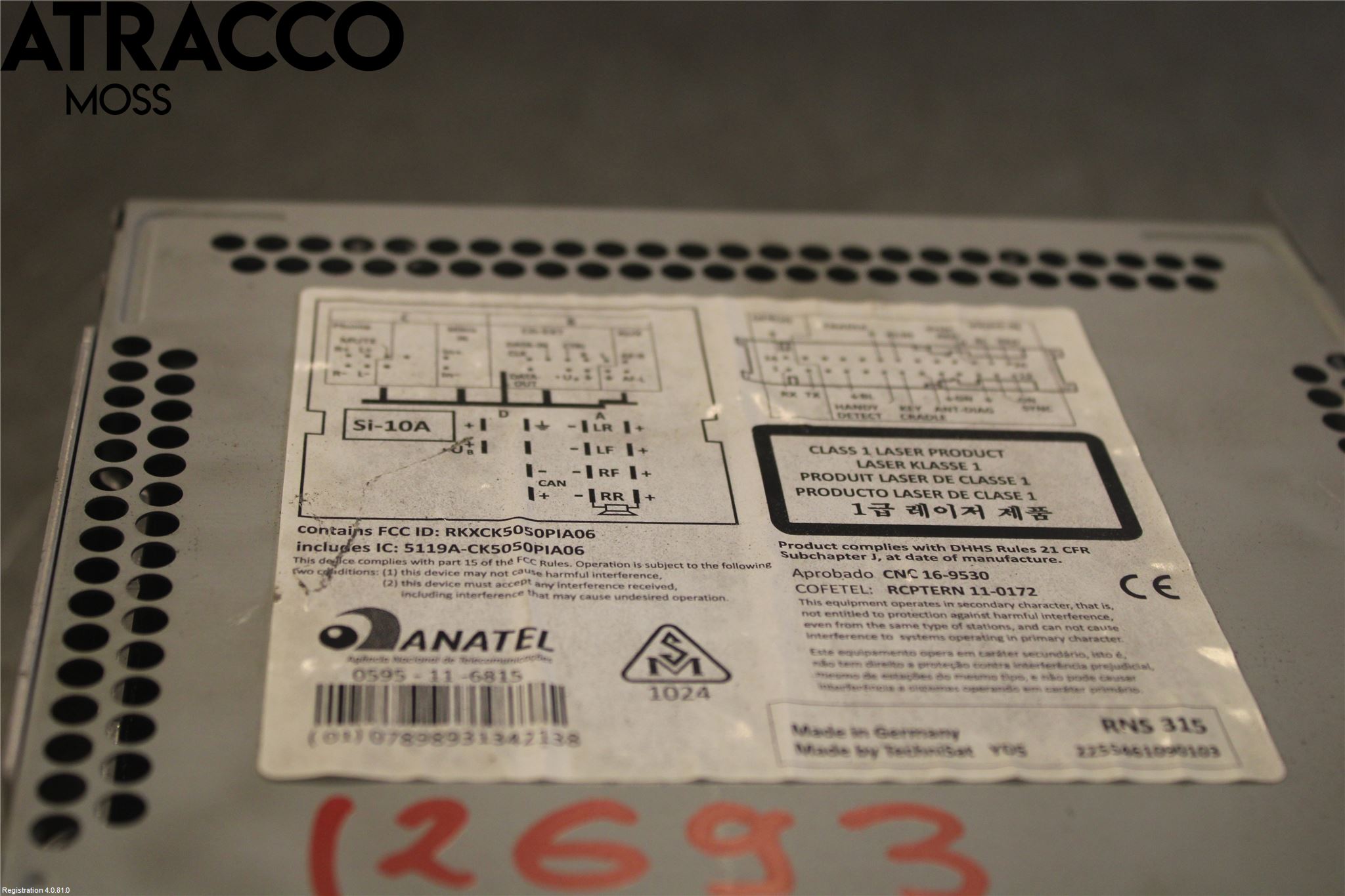 Volkswagen VW PASSAT 11-14 Stereo Radio Med Cd