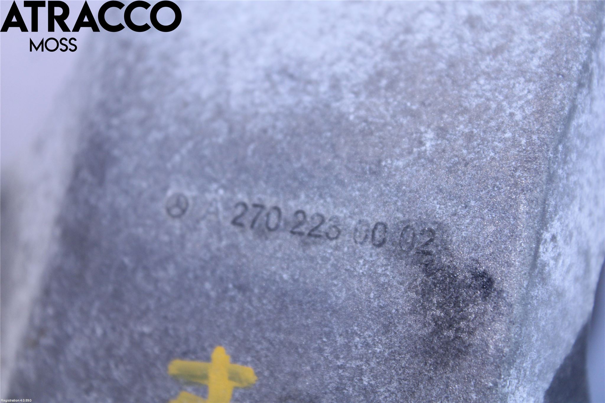 Mercedes-Benz MB A-KLASS (W176) 13-18 Motor Feste Stål-Alu