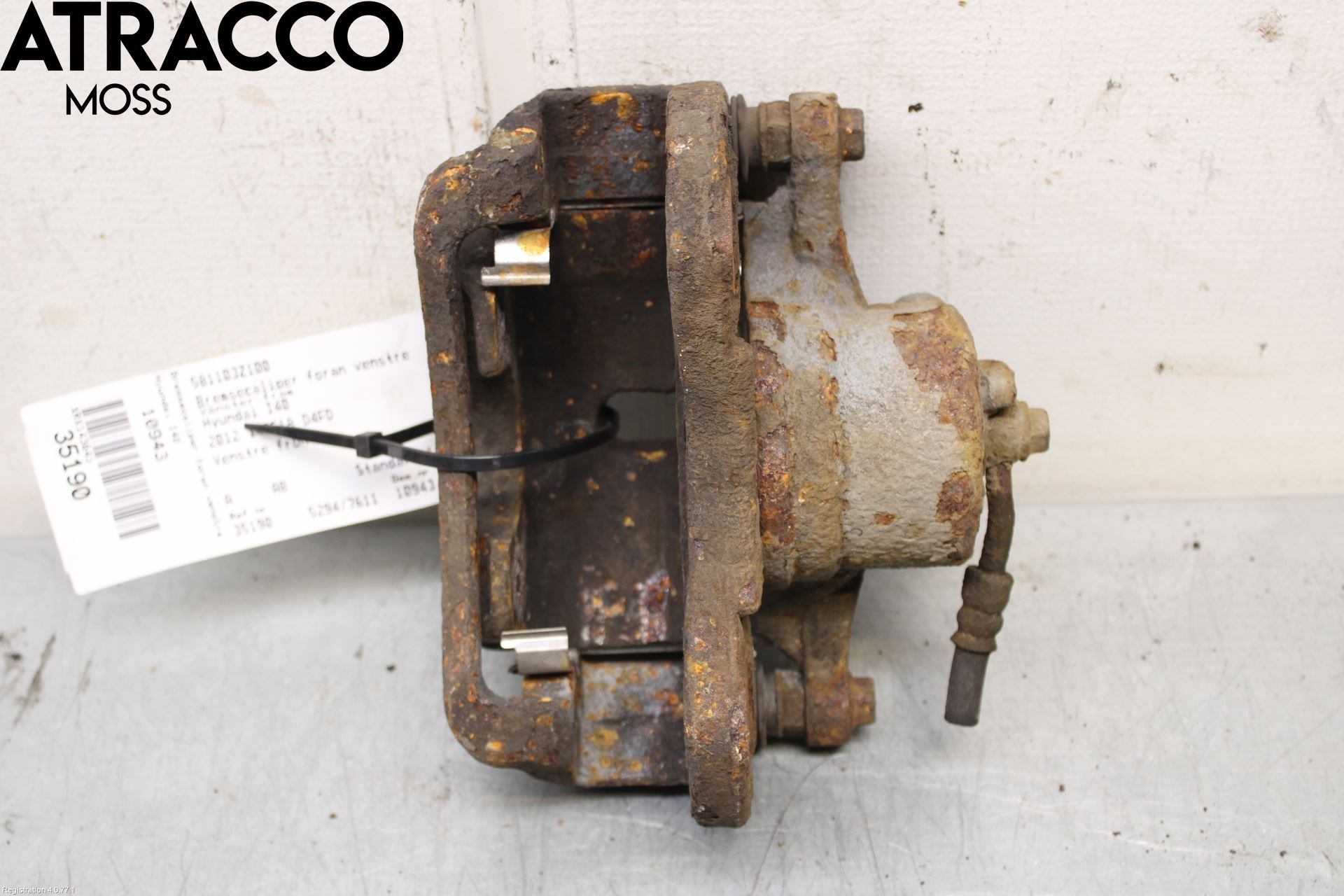 Hyundai i40 08-15 Bremsecaliper Foran Venstre