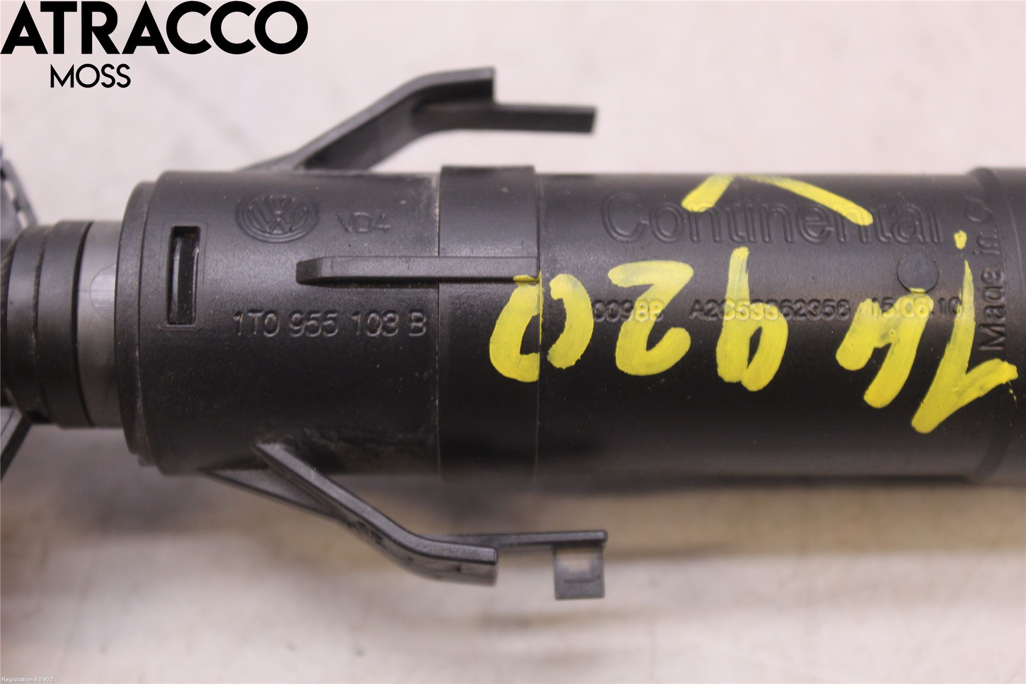 Volkswagen VW TOURAN 10-15 Spylerdyse Frontlykter