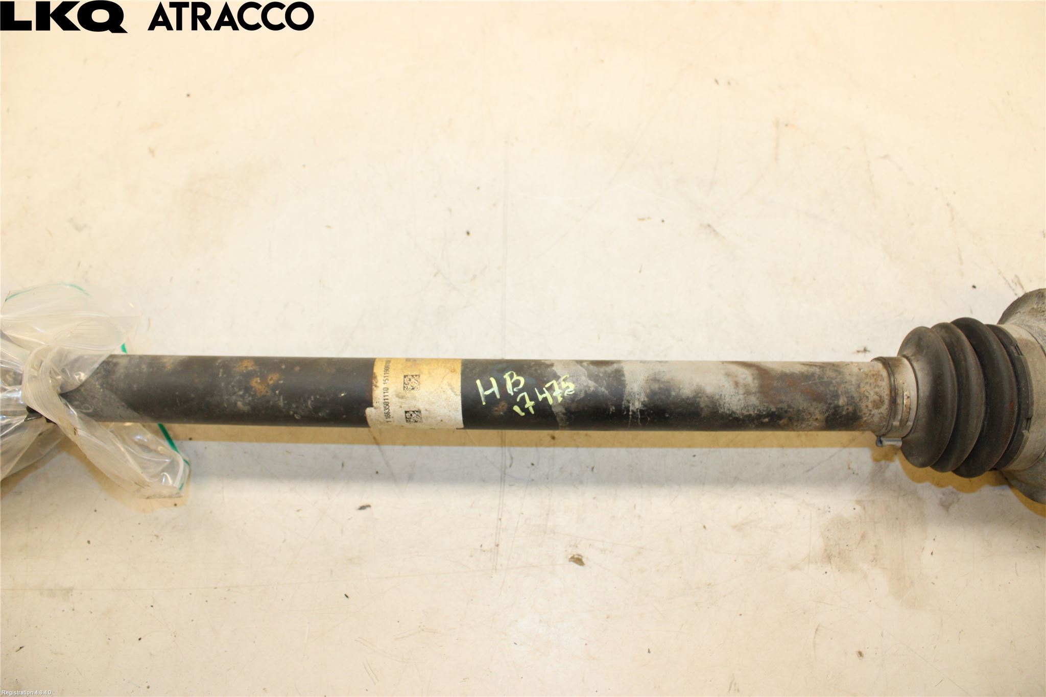 Mercedes-Benz MB GL/GLS-KLASS (X166) 12-19 Drivaksel Bak Kompl Høyre