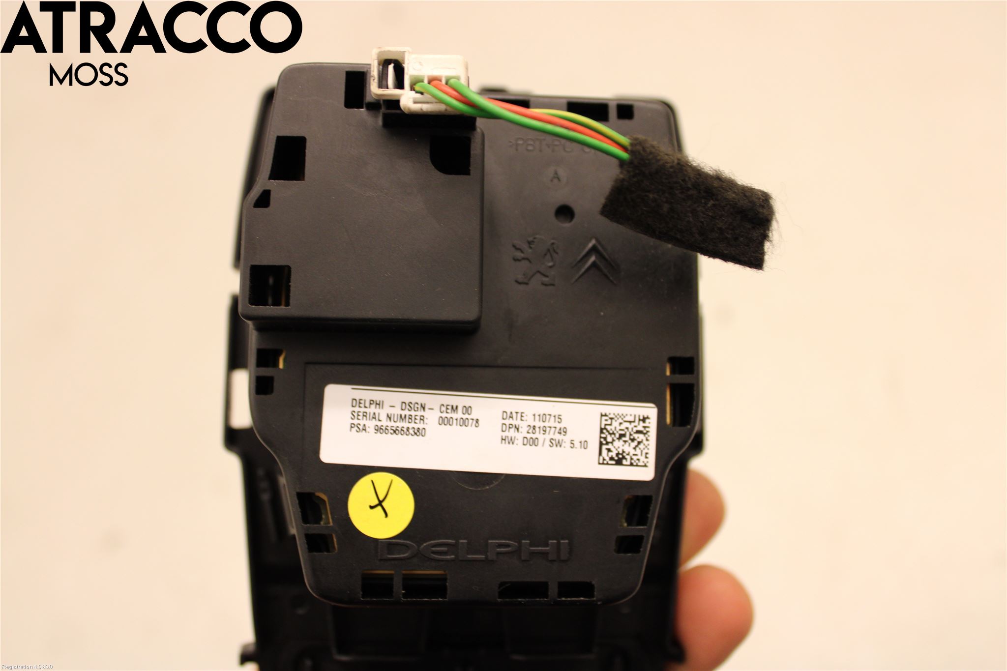 Peugeot 508 11-18 Bryter Øvrig