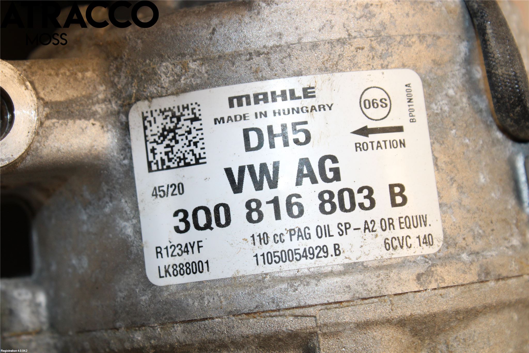 Skoda KODIAQ 17-24 Varme Ac Kompressor