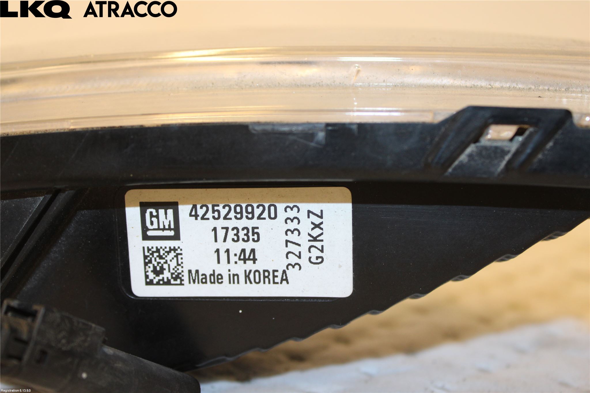Opel AMPERA 17- Frontlykt-Kurve-Tåkelys