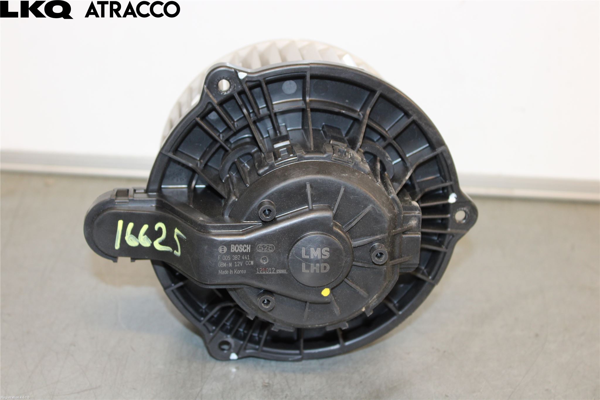 Kia SPORTAGE (SL) 11-15 Varmeapparat Viftemotor