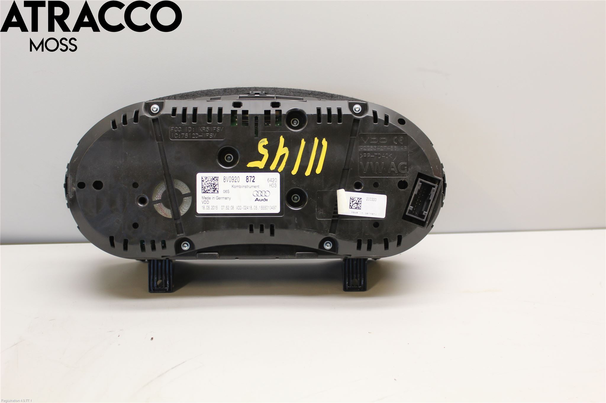 Audi A3/S3 8V 13-20 Instr Kombinert