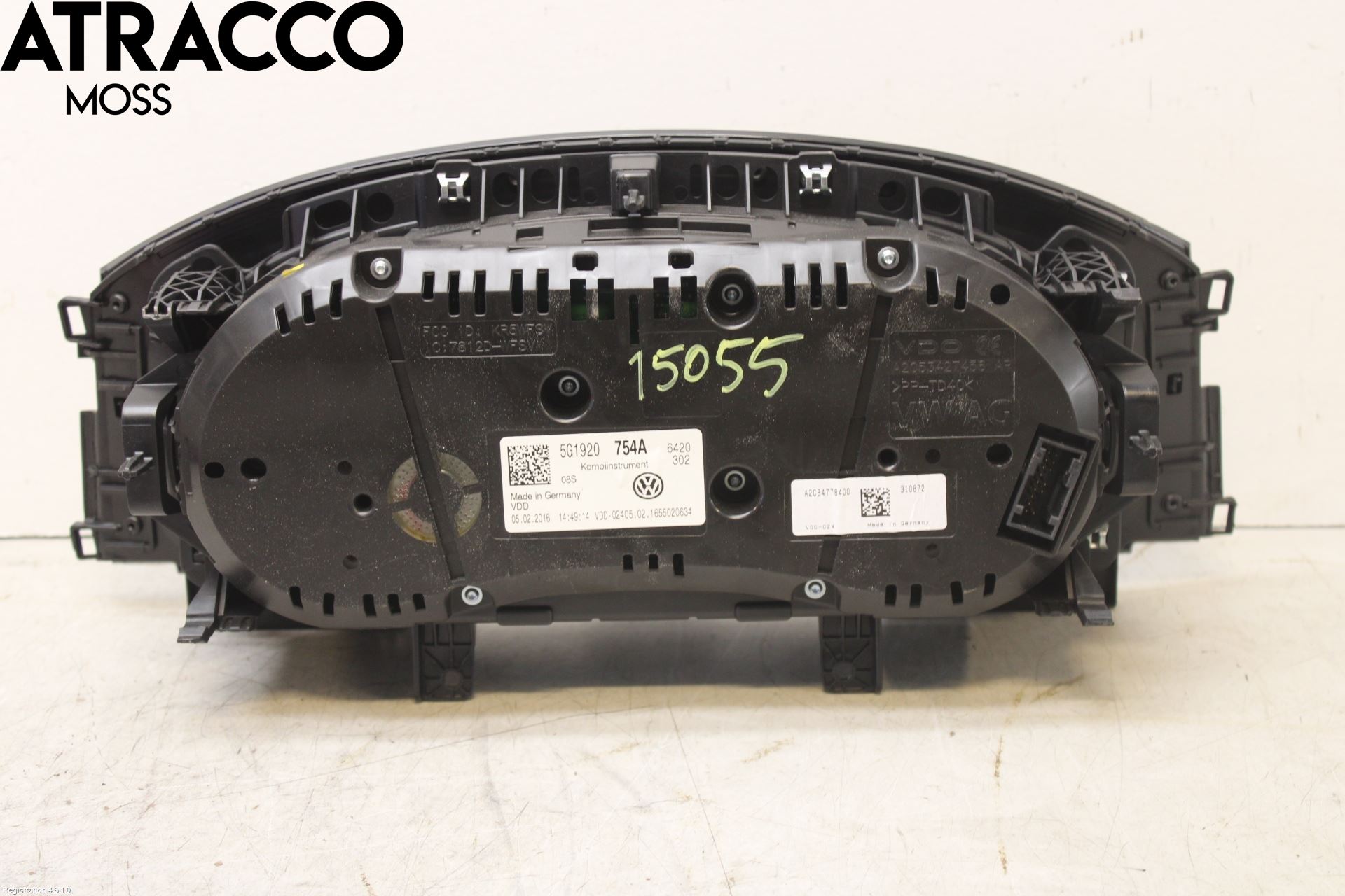 Volkswagen VW GOLF / E-GOLF VII 13-20 Instr Kombinert