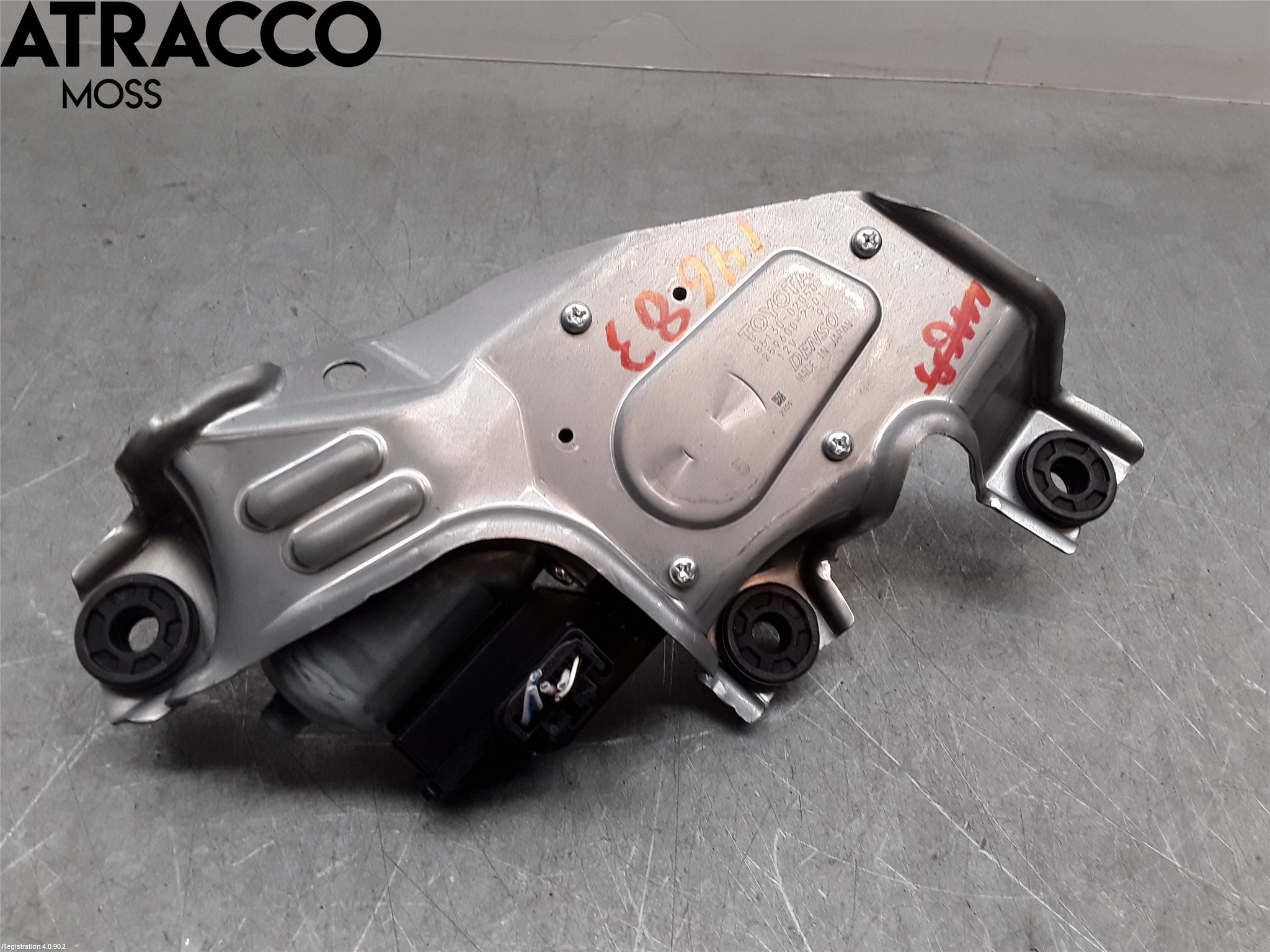 Toyota AURIS 13-19 Viskermotor Bakluke