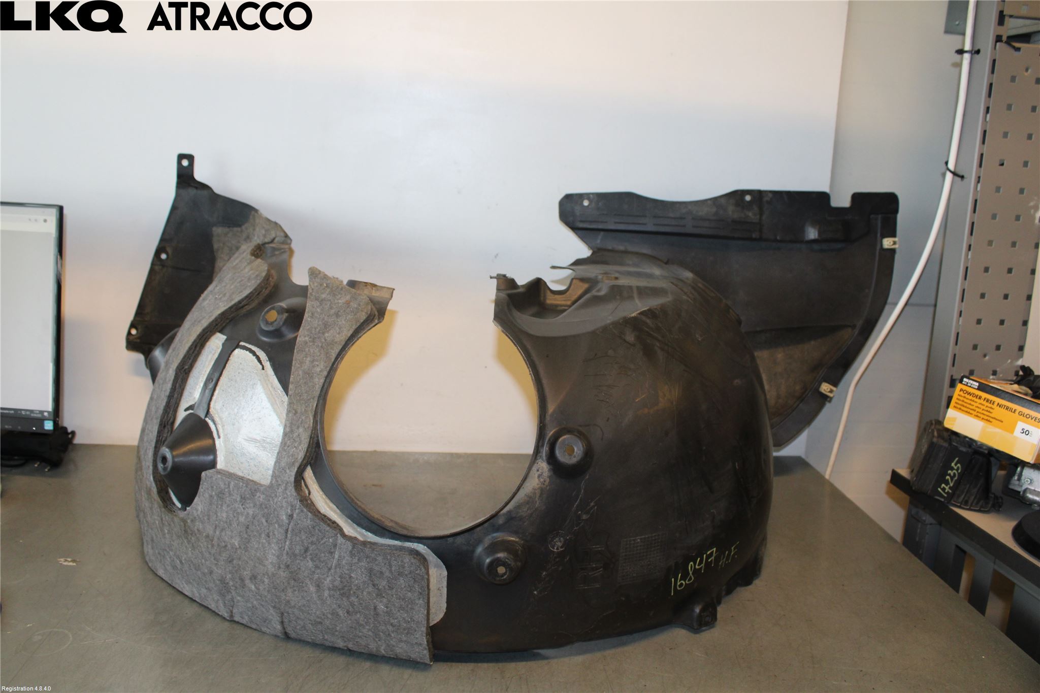 BMW 2 F45 Active Tourer 14-21 Skjerm Indre