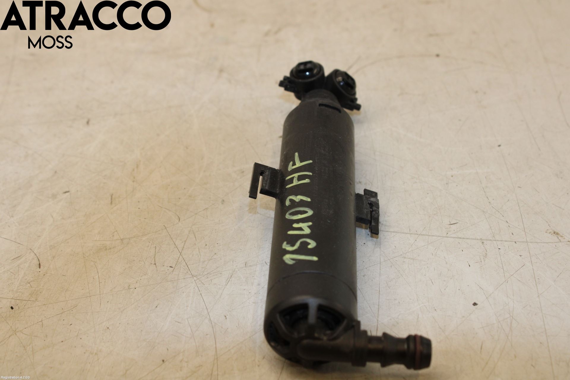 Skoda FABIA 07-14 Spylerdyse Frontlykter